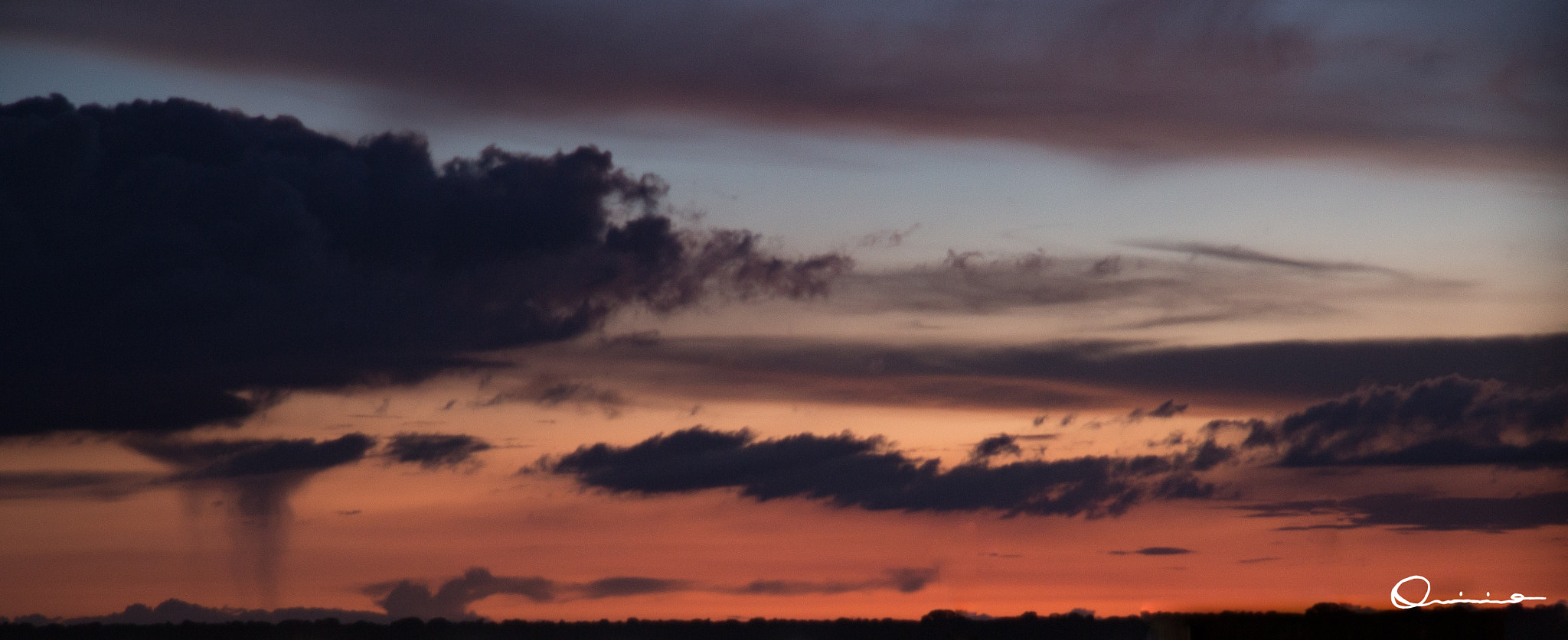 Canon EF-S 17-85mm F4-5.6 IS USM sample photo. Cloudy sunset photography