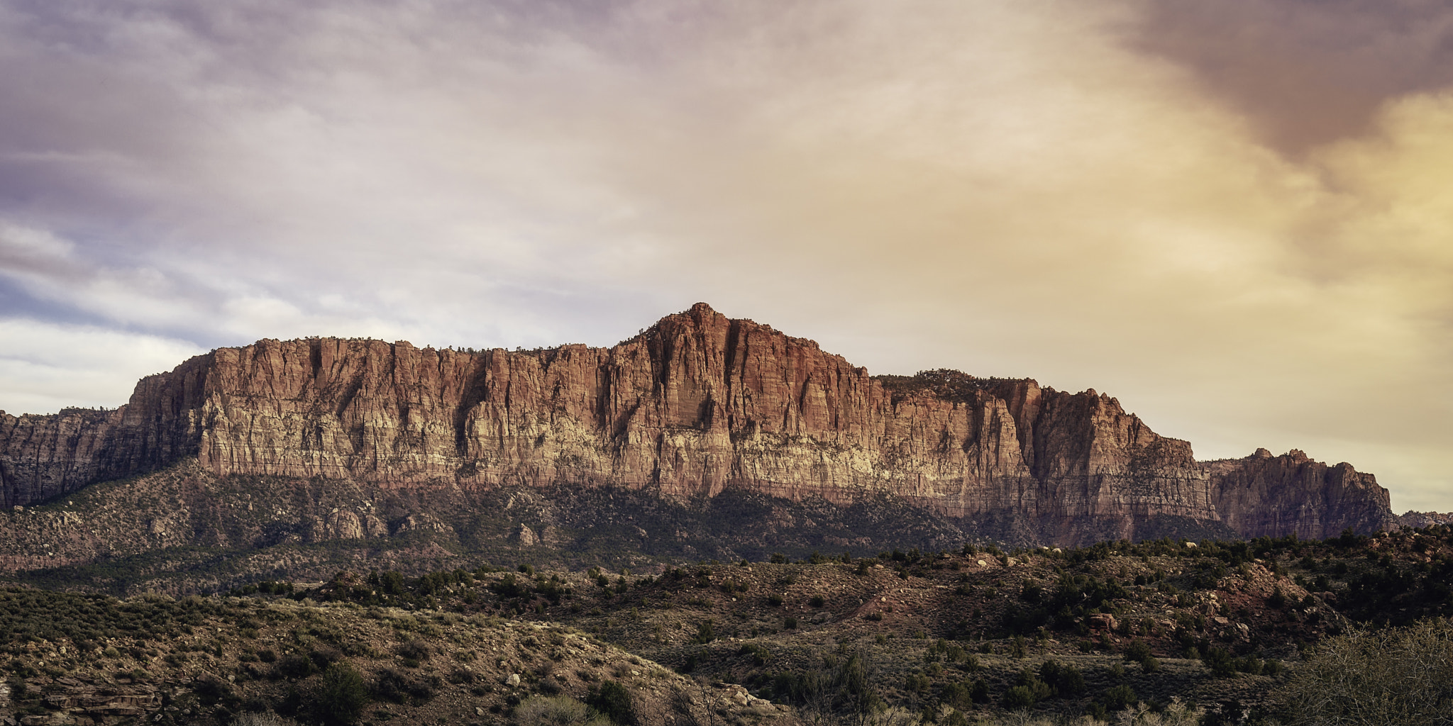 Sony a7R + Sony Vario Tessar T* FE 24-70mm F4 ZA OSS sample photo. Zion national park xvii photography