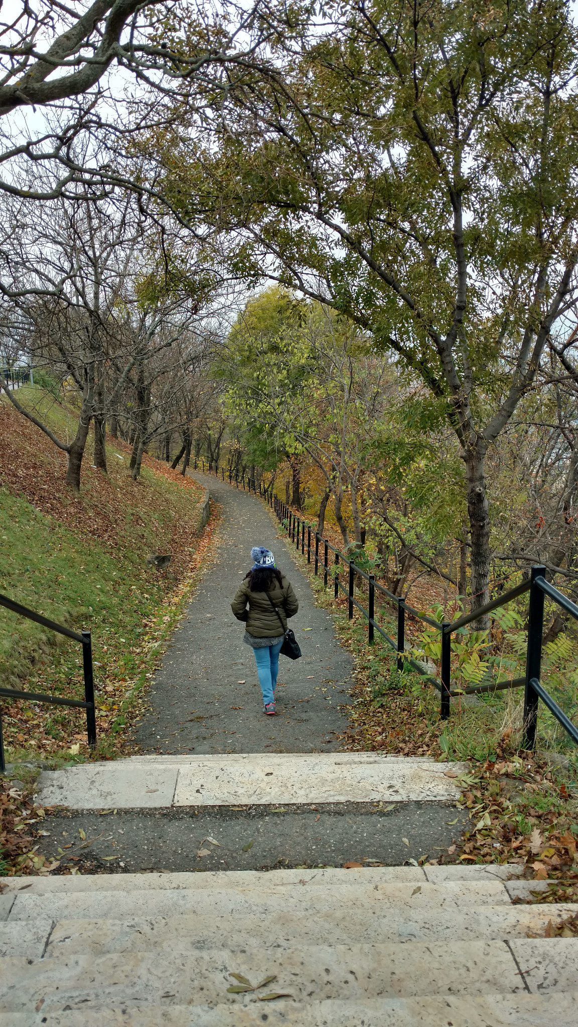 Motorola Moto X Style sample photo. Walking into the unknown photography