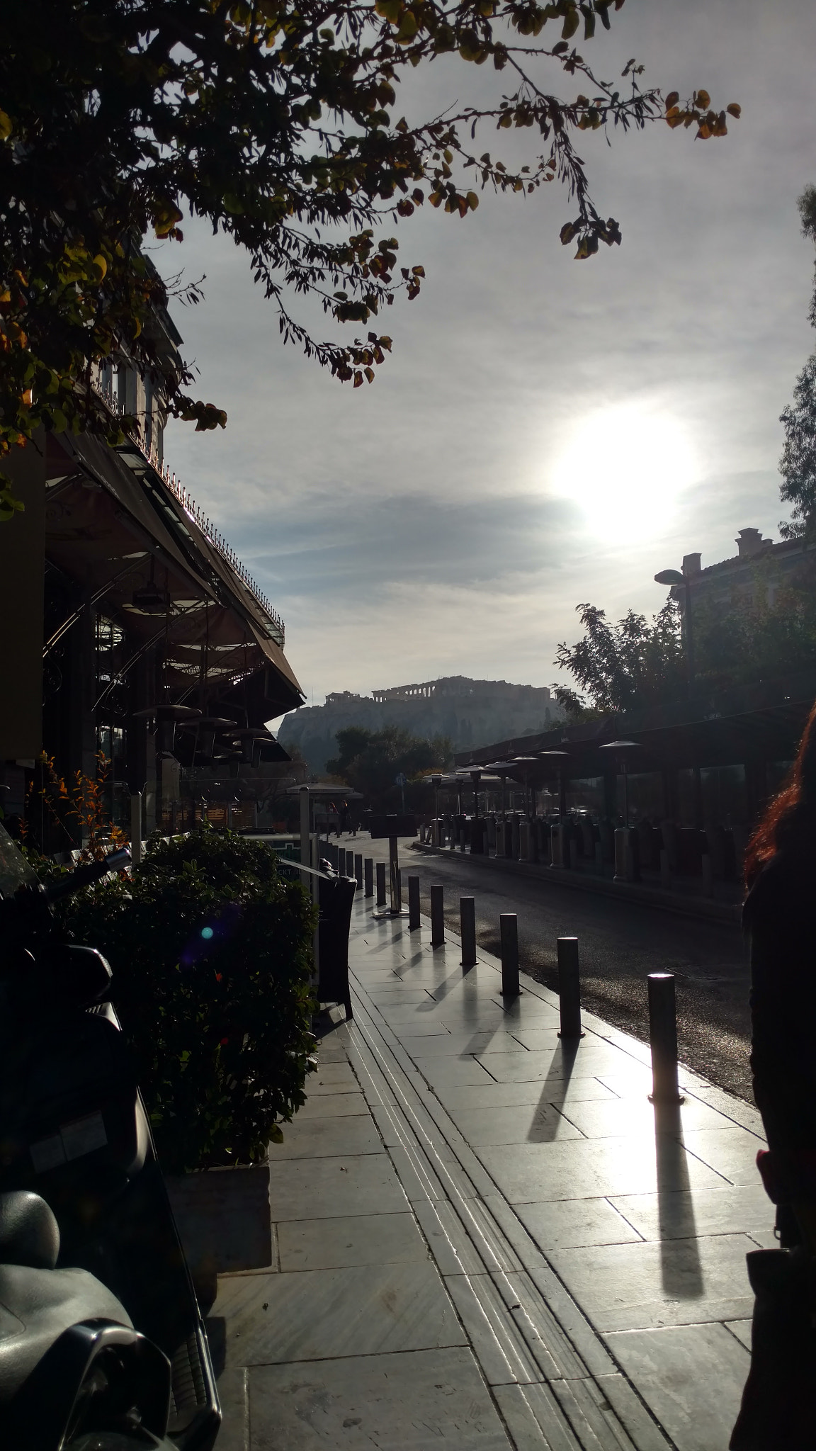 Motorola Moto X Style sample photo. Walking towards the parthenon photography