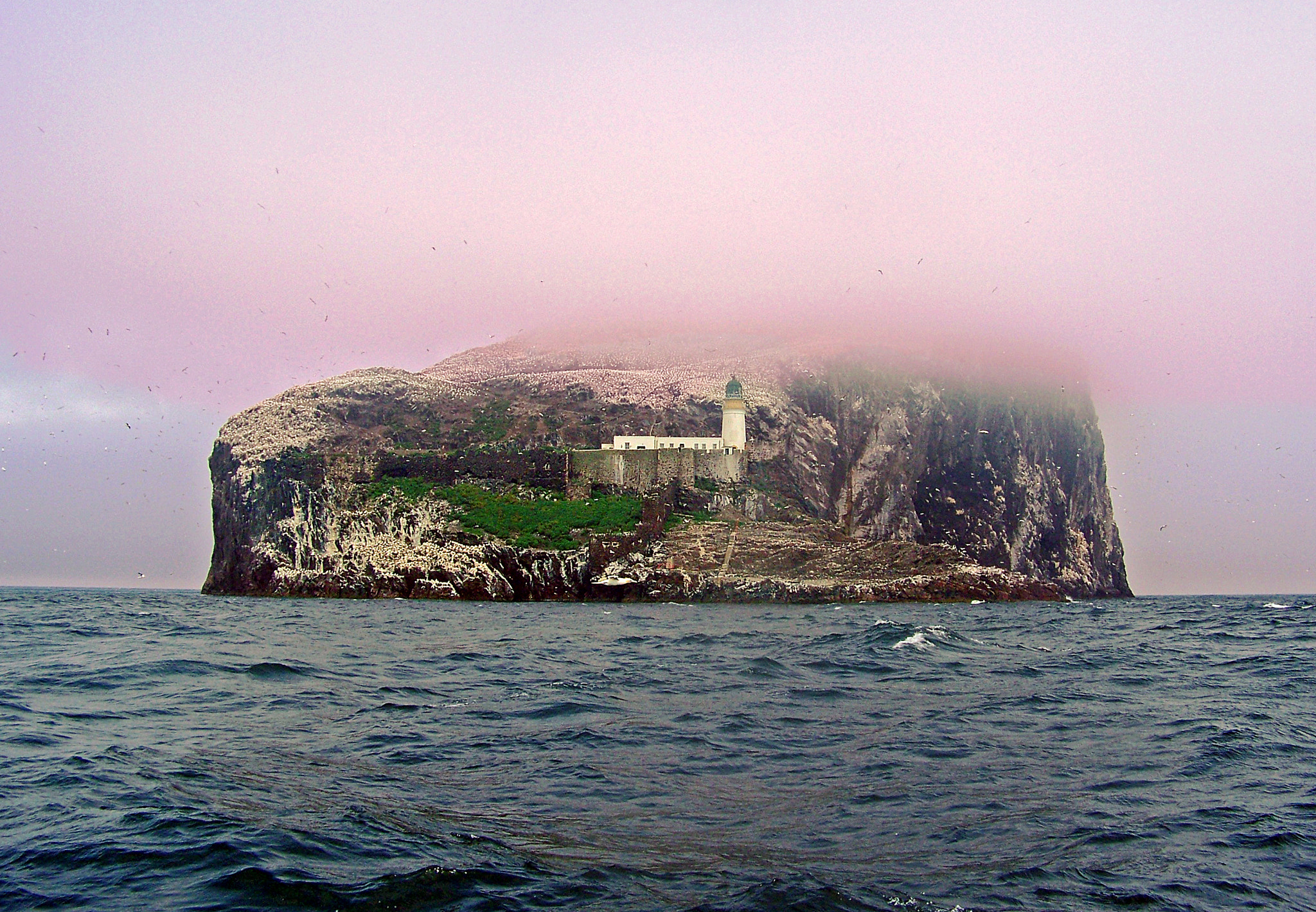 Kodak Z712 IS ZOOM DIGITAL CAMERA sample photo. Bass rock, scotland photography