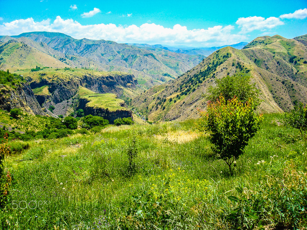 Sony DSC-W90 sample photo. Armenia landscape photography