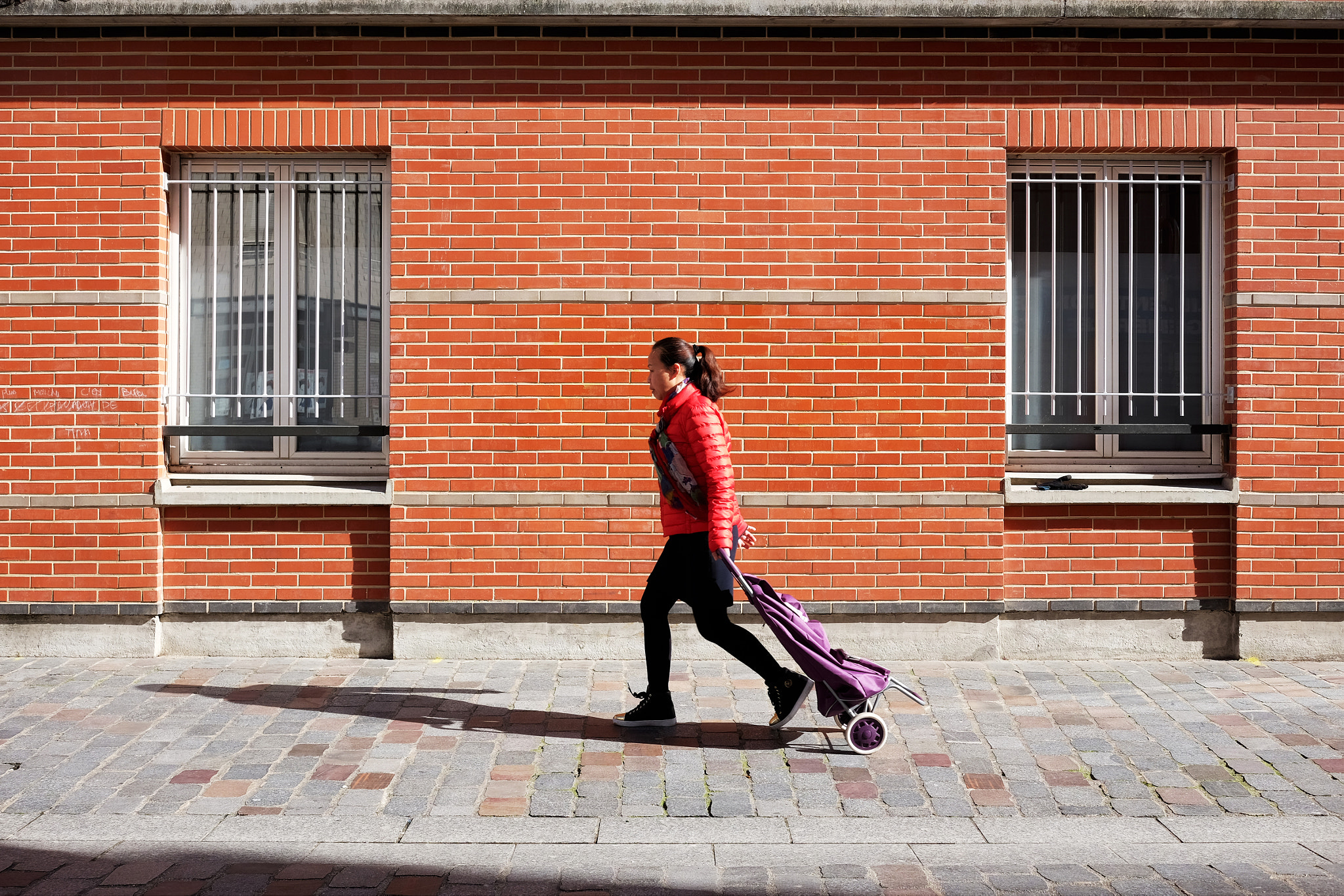 Fujifilm X-T10 + Fujifilm XF 27mm F2.8 sample photo. The brick wall  photography