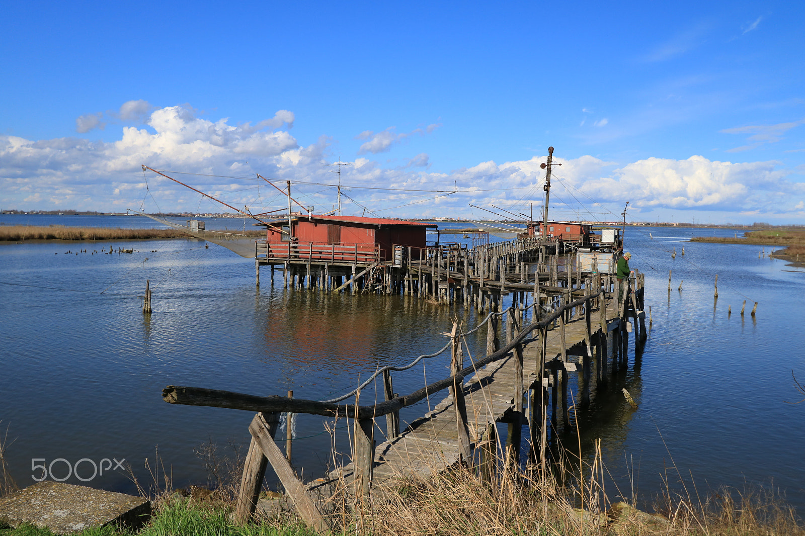 Canon EOS 760D (EOS Rebel T6s / EOS 8000D) sample photo. Trabucco nelle valli di comacchio photography