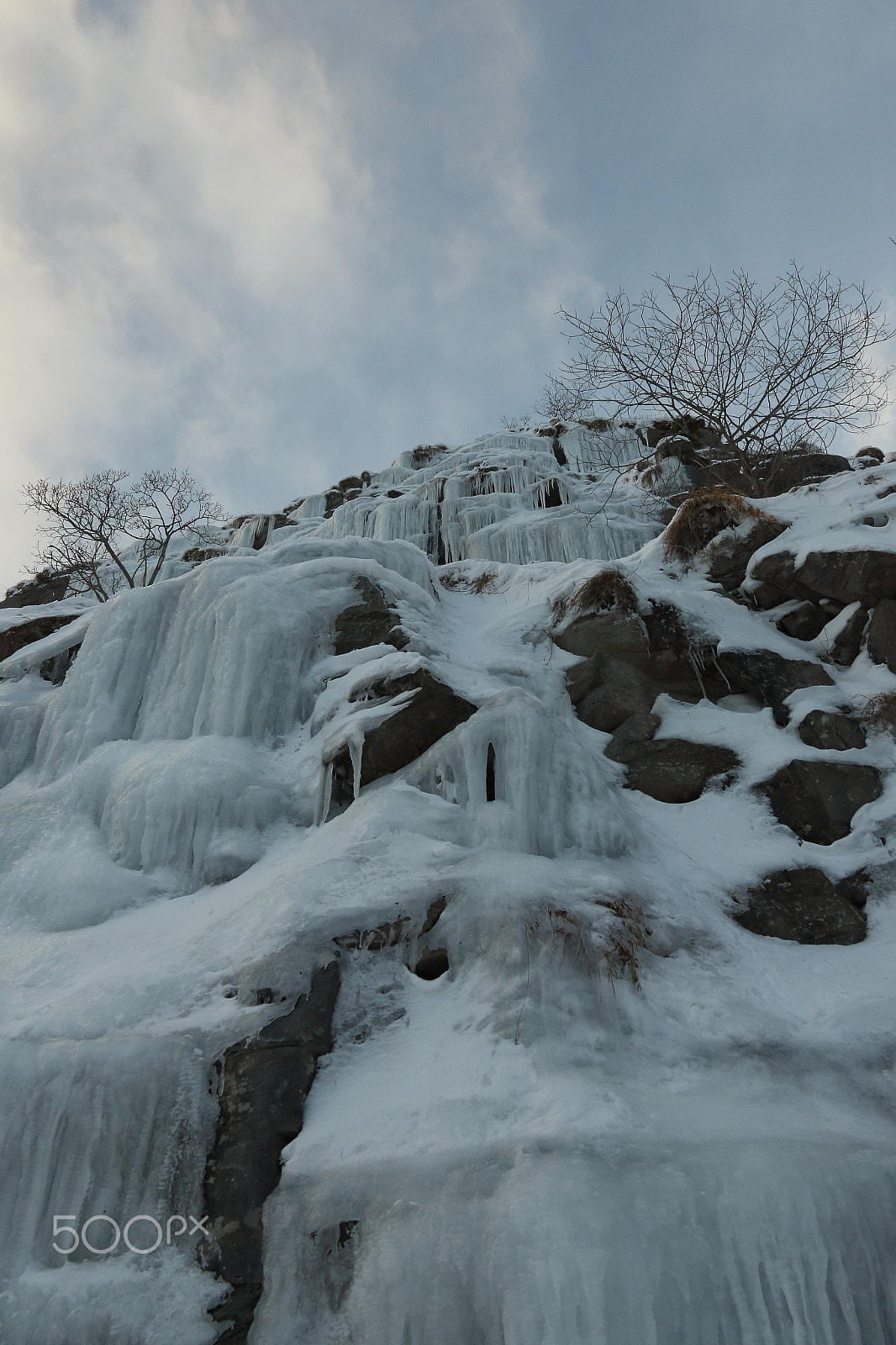 Canon EOS 7D Mark II + Canon EF-S 15-85mm F3.5-5.6 IS USM sample photo. Ice falls photography