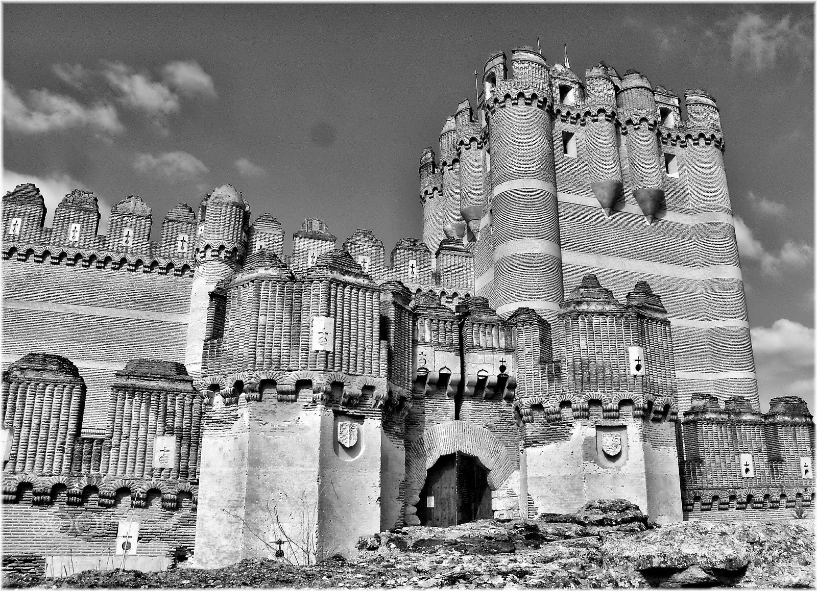 Samsung Pro 815 sample photo. Castillo de coca photography