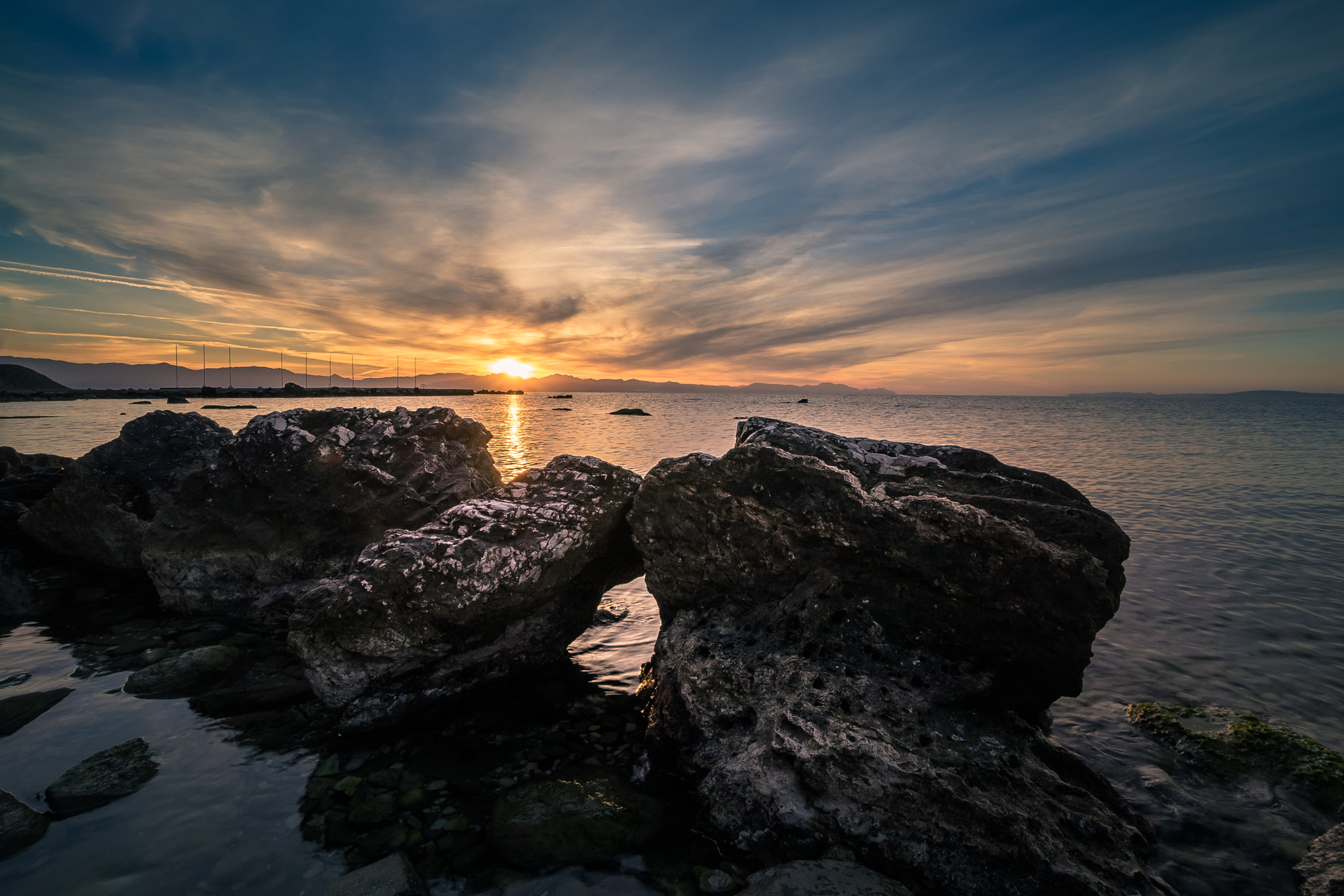 Sony a7 + Sony E 10-18mm F4 OSS sample photo. Corfu island photography