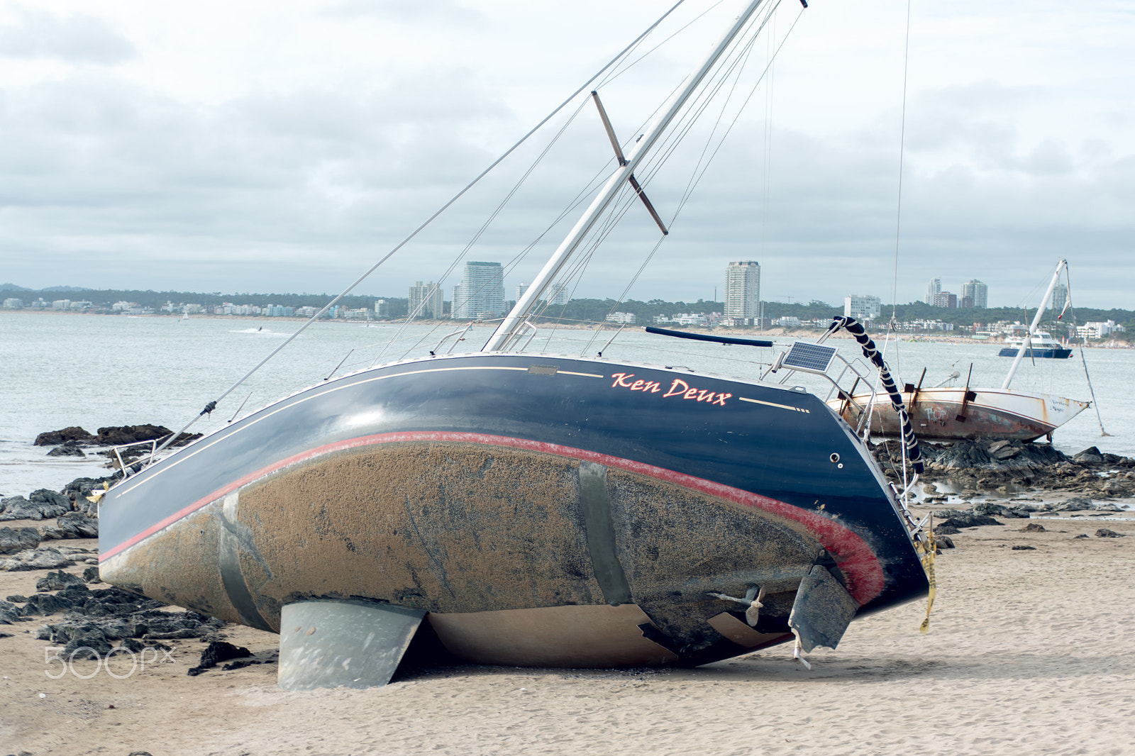 Nikon D5500 sample photo. Boats and storm photography
