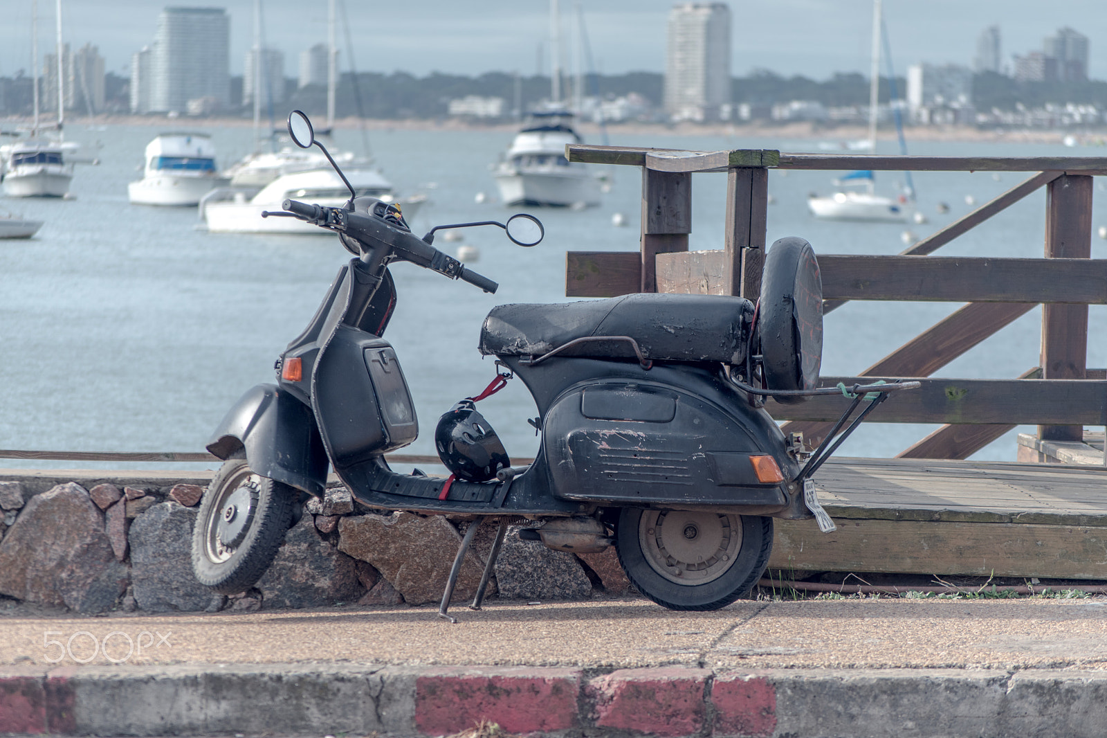 Nikon D5500 sample photo. Boats and storm photography