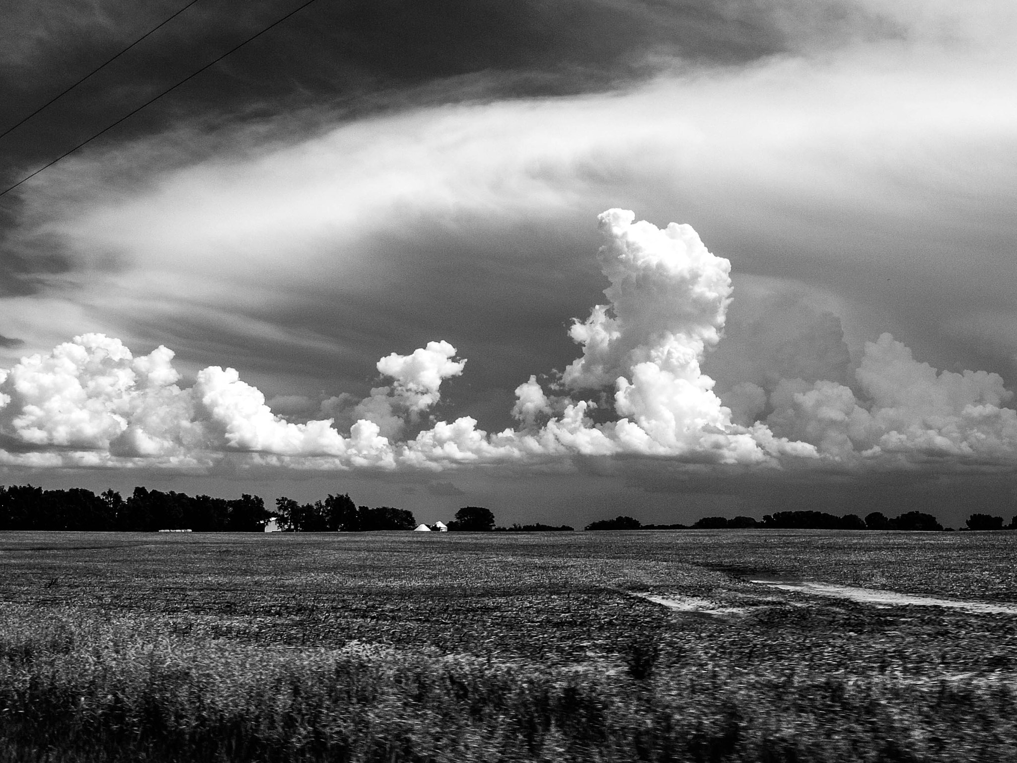 Olympus E-30 sample photo. Prairie clouds photography