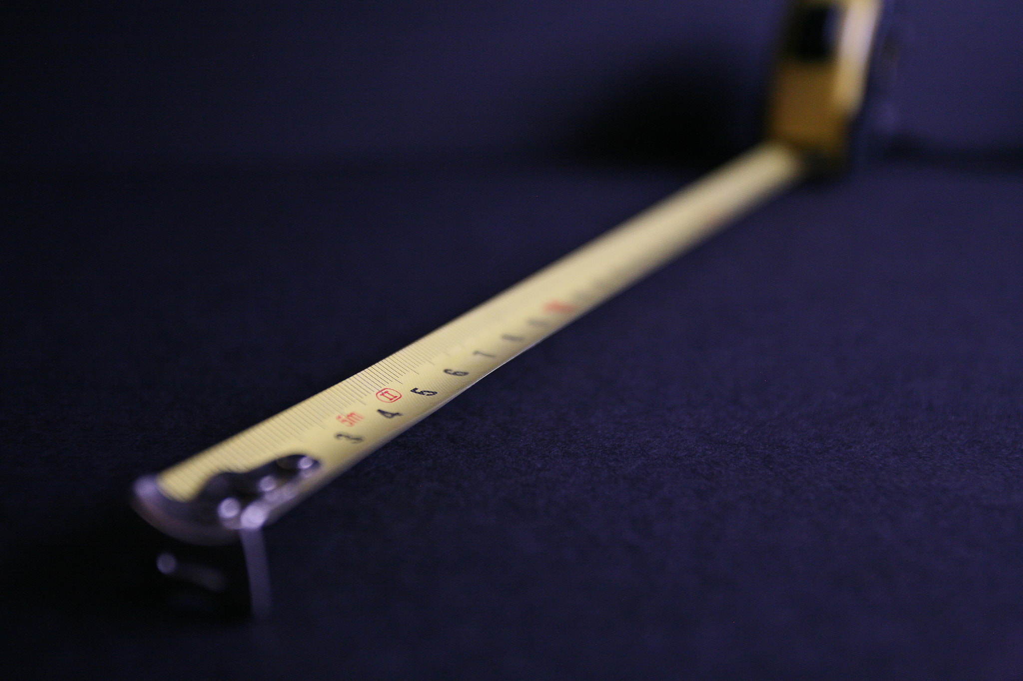Canon EOS 5D sample photo. Measuring tape photography
