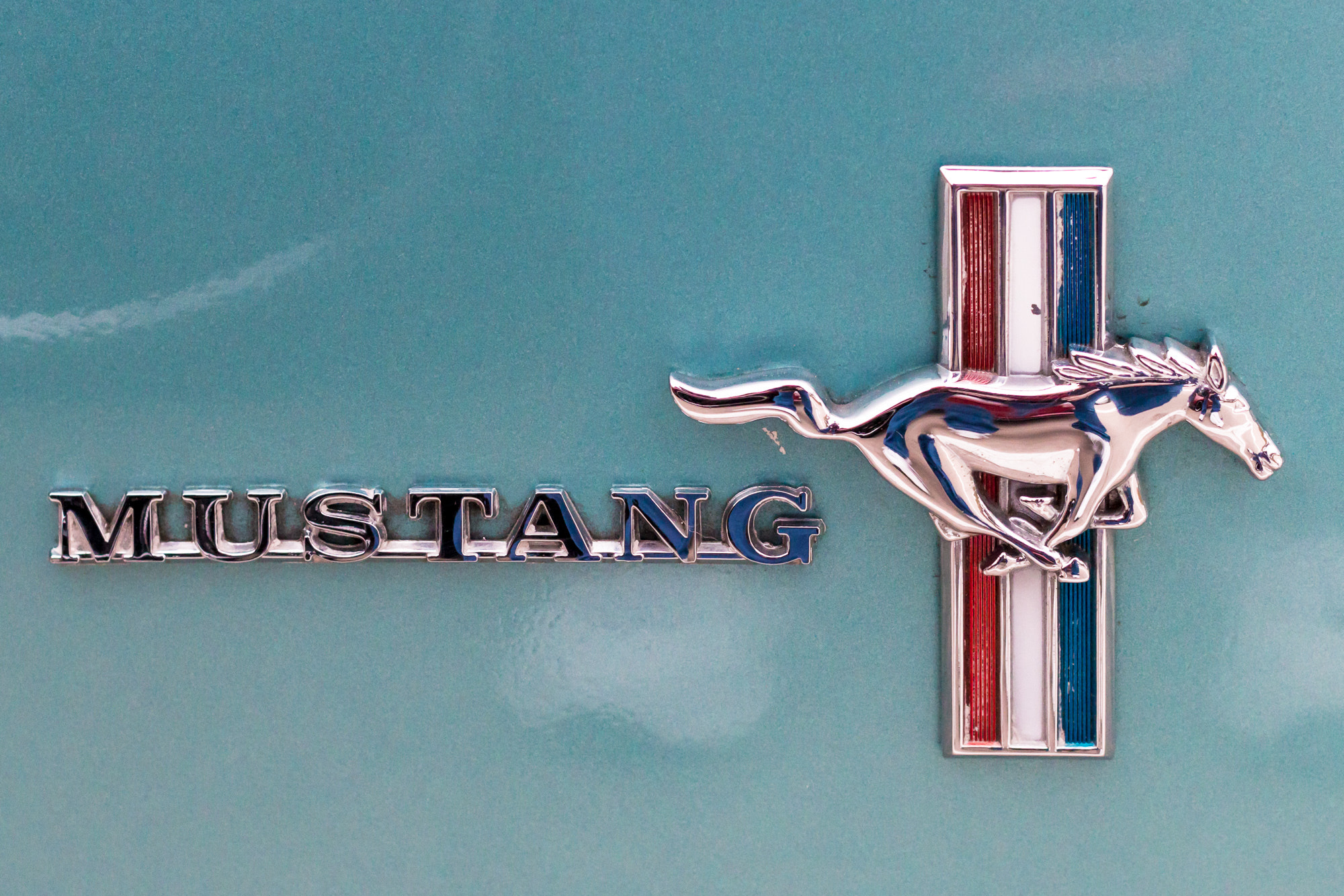Canon EOS 70D + Canon EF 40mm F2.8 STM sample photo. '69 mustang at the monthly muscle march car show photography