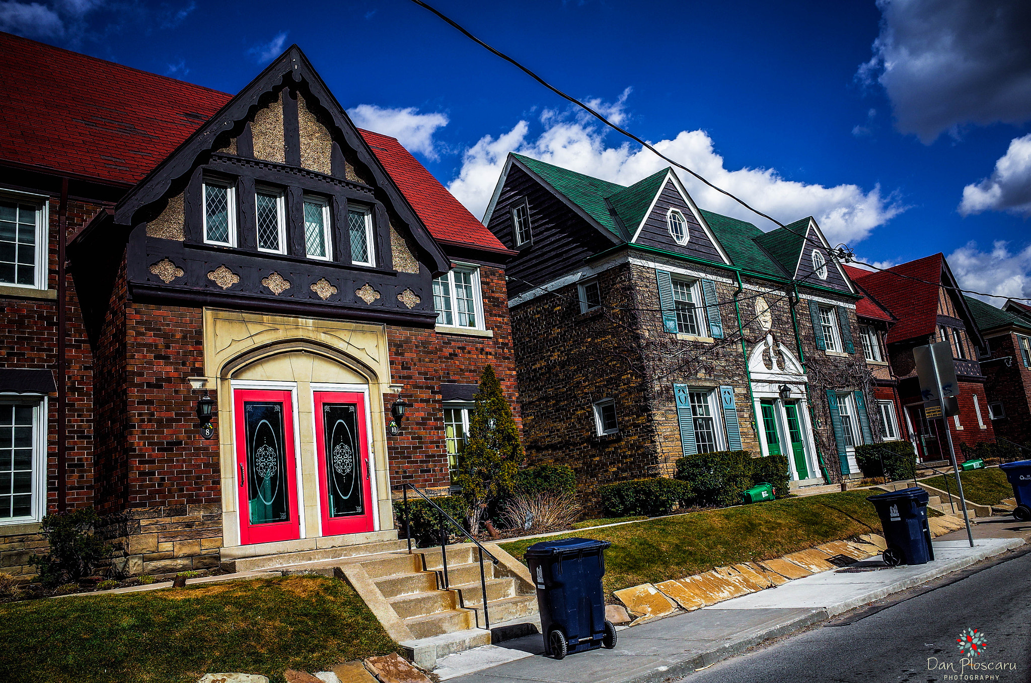 Ricoh GR + GR Lens sample photo. Toronto houses! photography