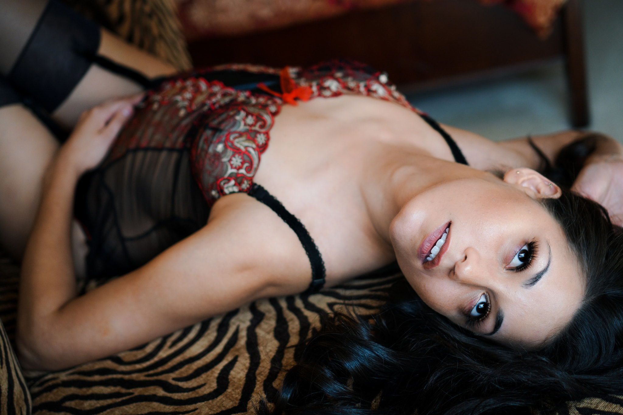 Sony a6500 sample photo. Ivy boudoir photography