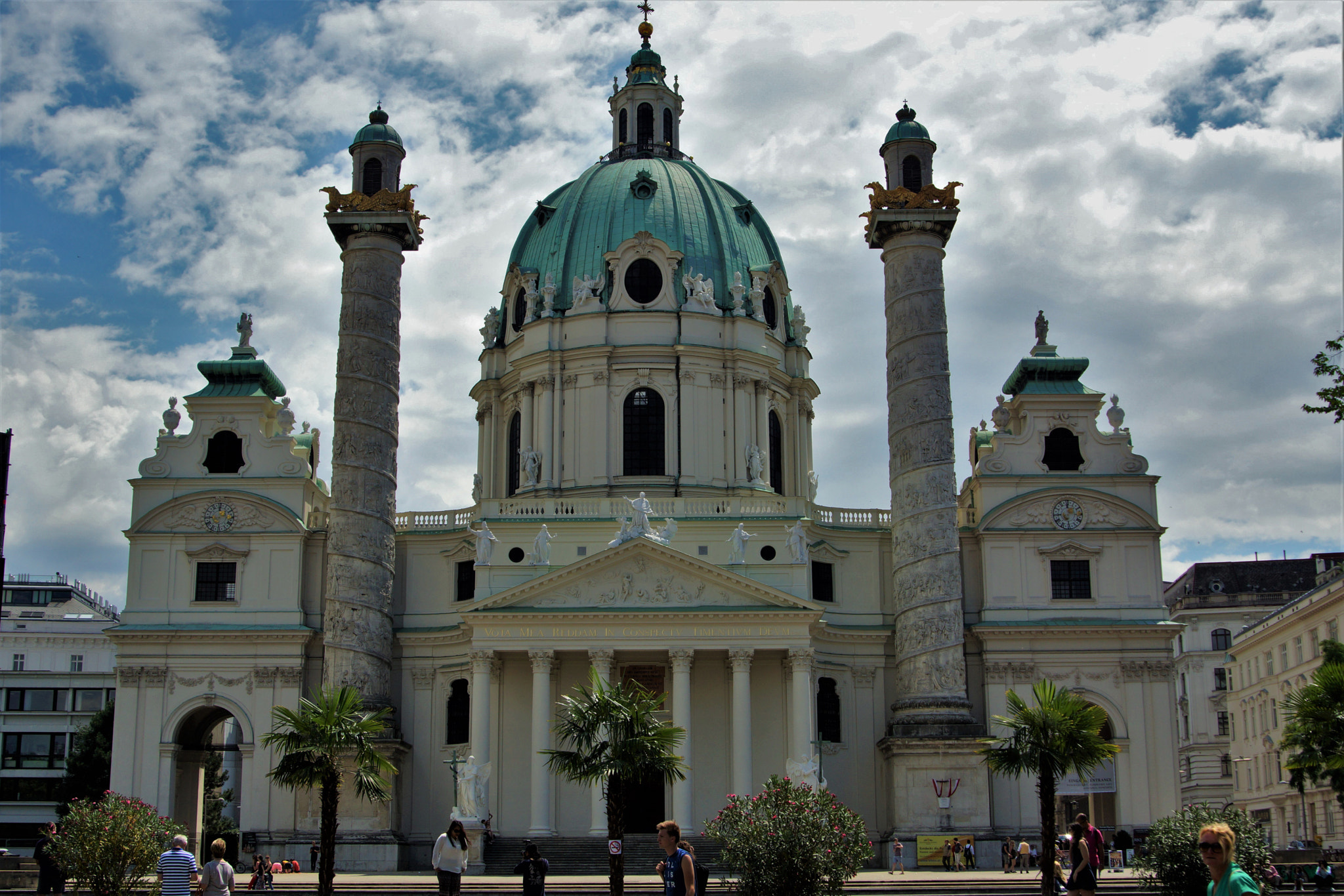 Sony SLT-A65 (SLT-A65V) + Tamron Lens (255) sample photo. Karlskirche photography