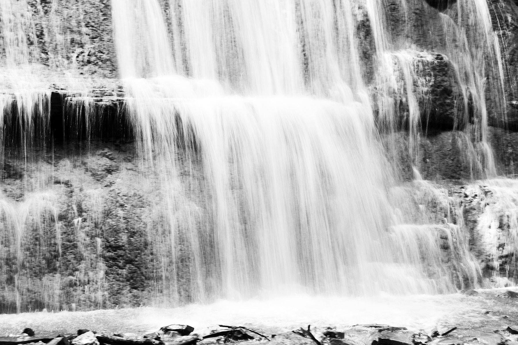 Canon EF-S 18-200mm F3.5-5.6 IS sample photo. Waterfall photography