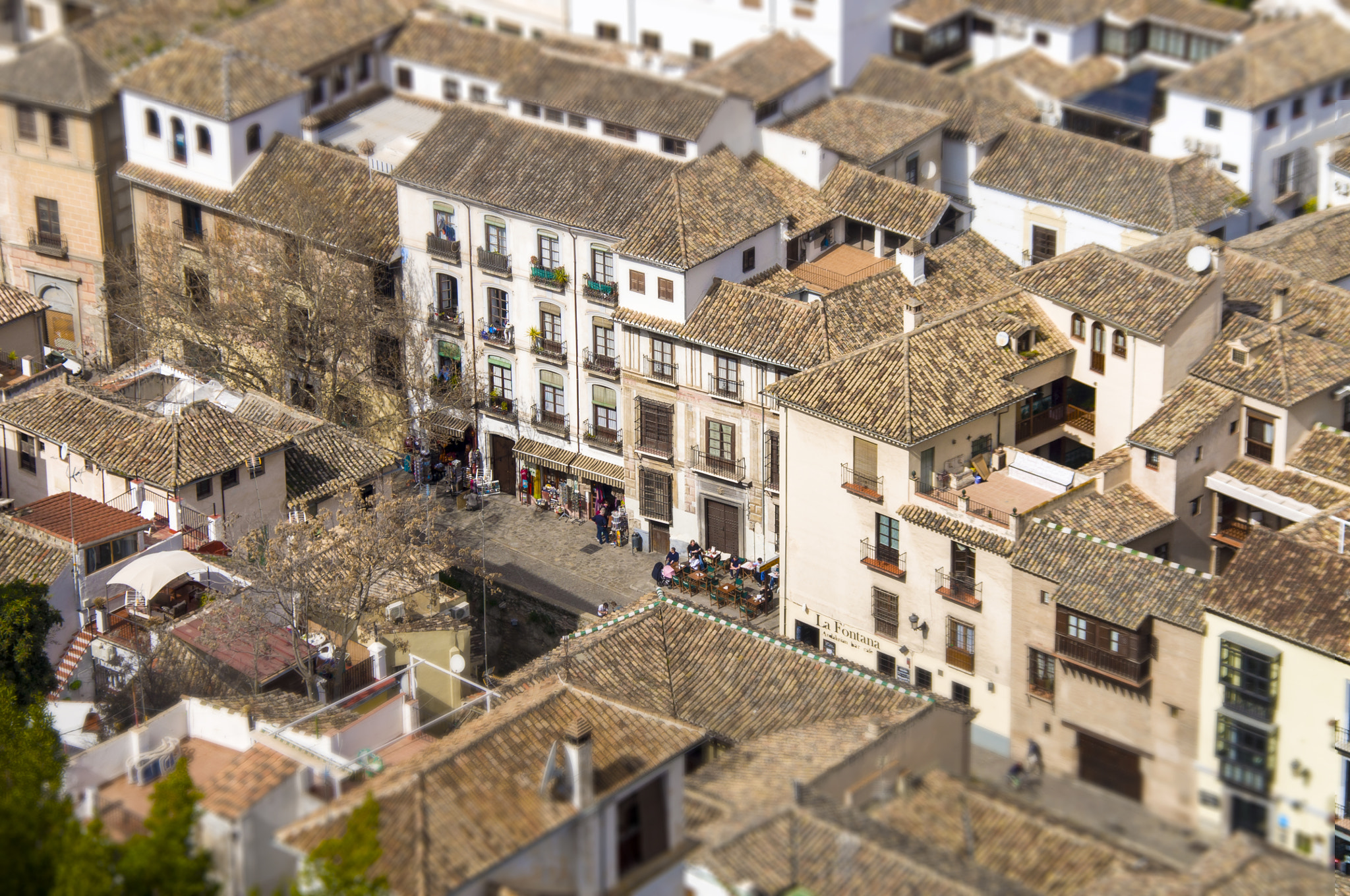 Nikon D5000 + Sigma 18-200mm F3.5-6.3 DC OS HSM sample photo. Paseo los tristes granada photography