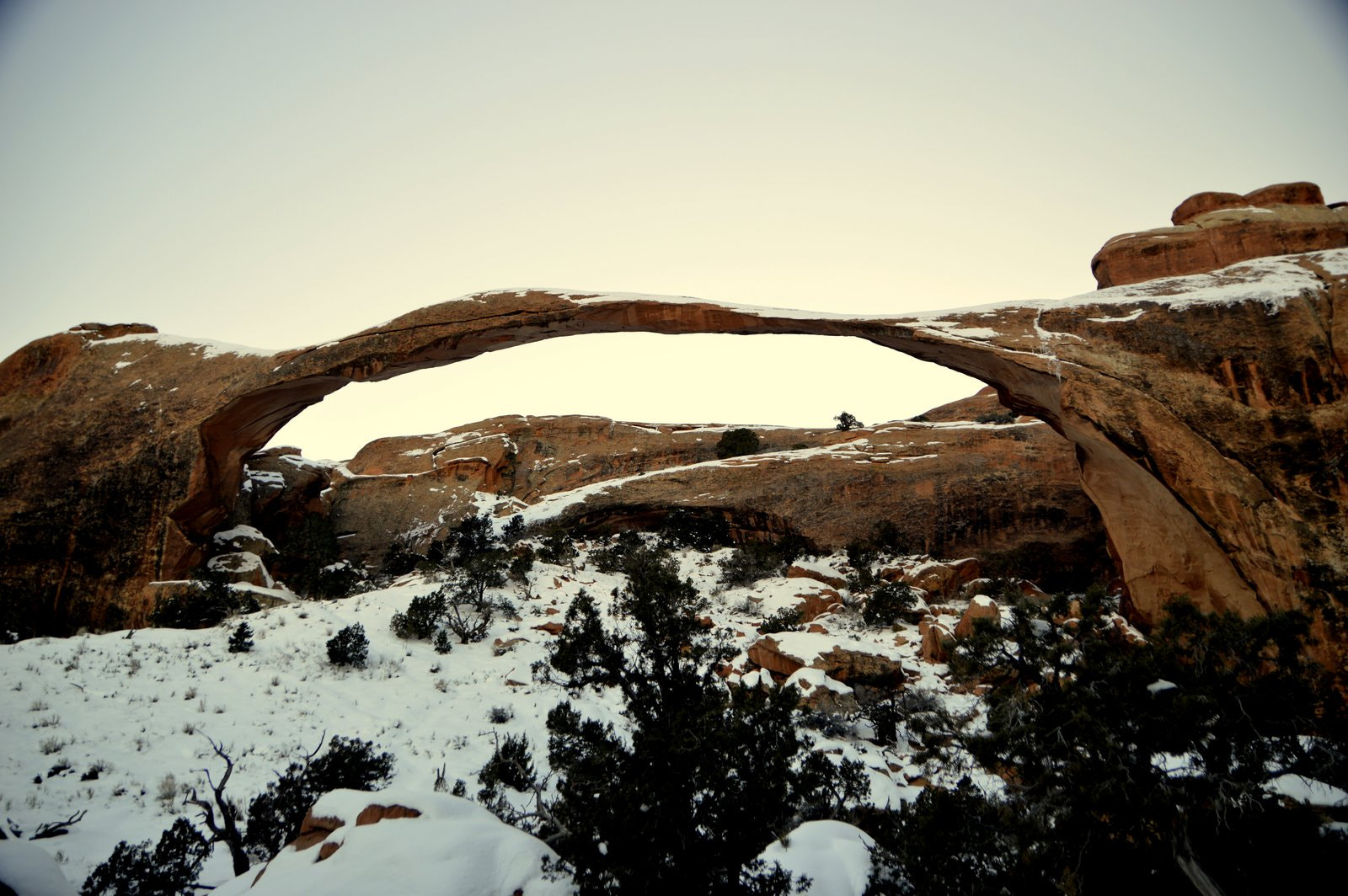 Nikon D3200 + Sigma 17-50mm F2.8 EX DC OS HSM sample photo. Big arch at arches national park photography