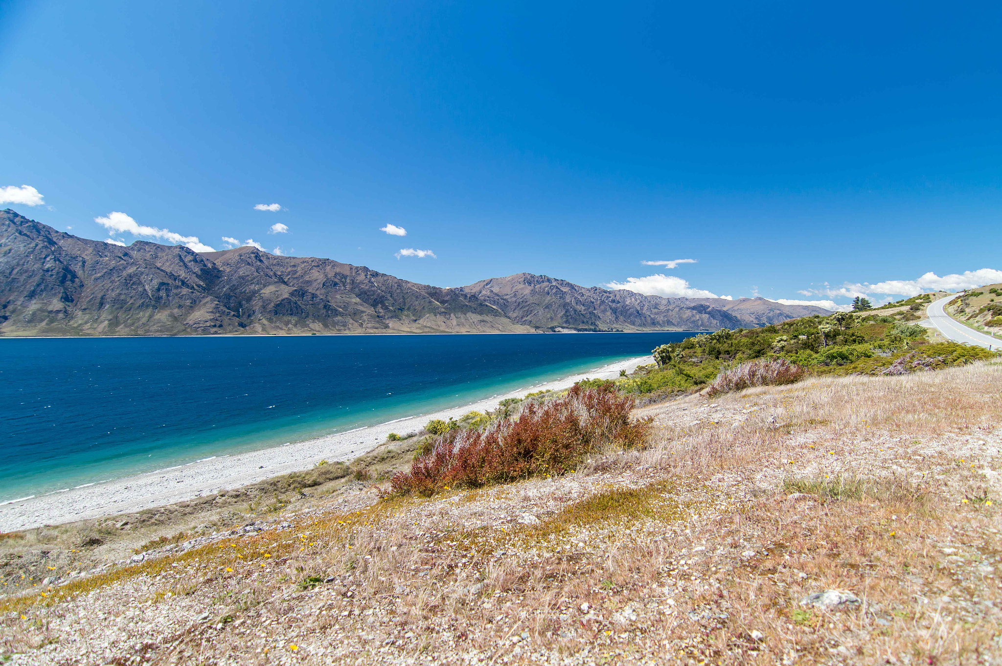 Nikon D3200 sample photo. Lake in new zealand south island photography