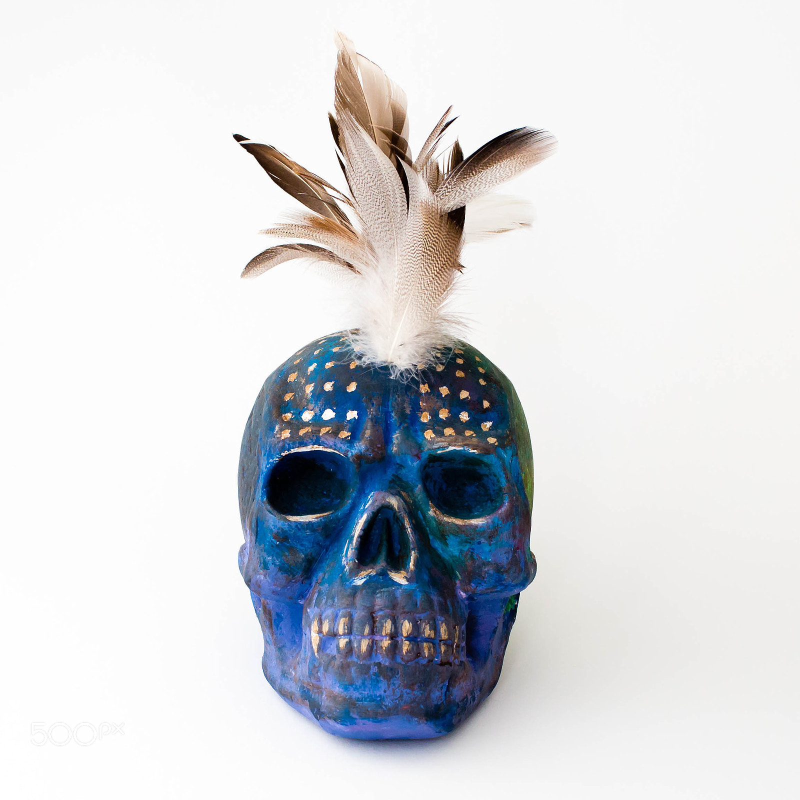 Canon EOS 6D + Canon EF 35mm F1.4L USM sample photo. Mohawk skull photography