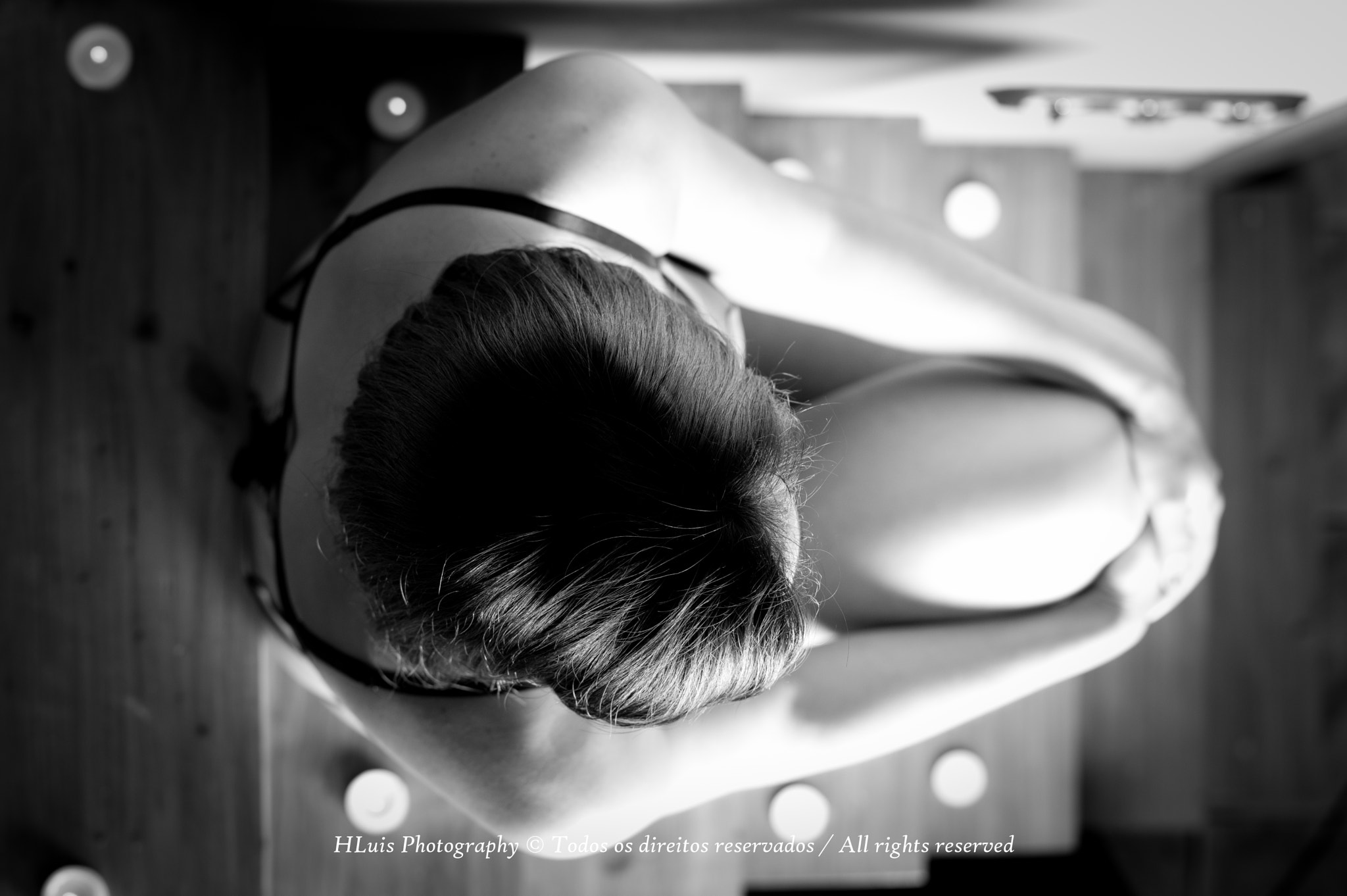 Pentax K-3 sample photo. My session of b&w boudoir photography