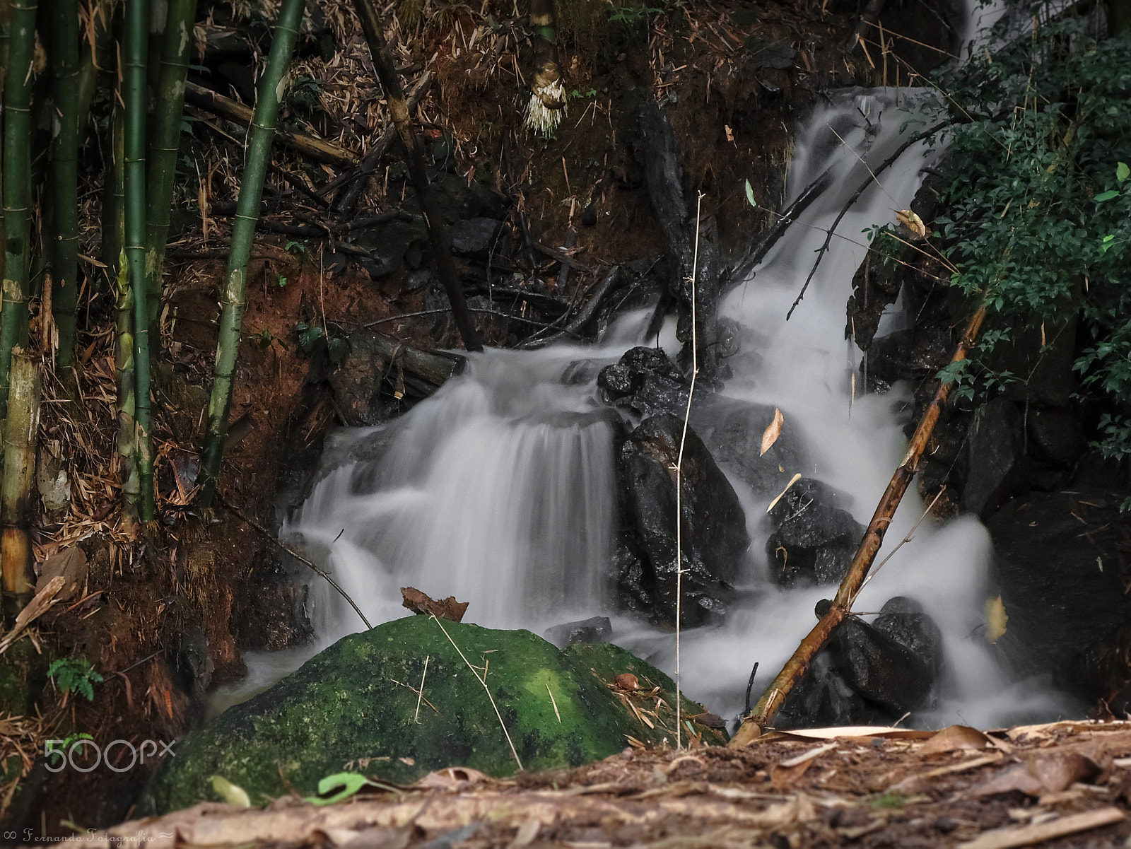 Sony Cyber-shot DSC-W530 sample photo. Little waterfall photography