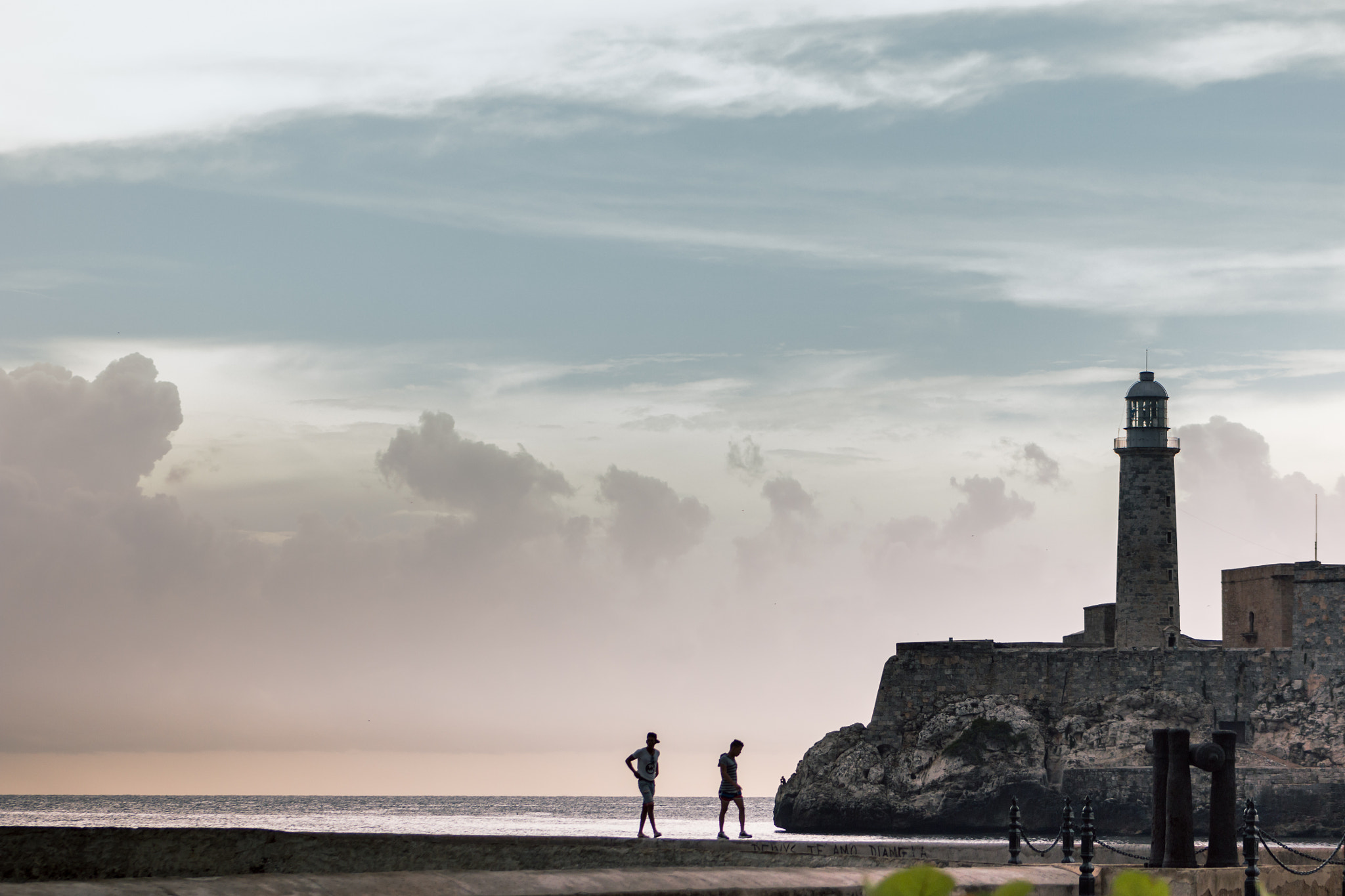 Canon EOS 70D + EF75-300mm f/4-5.6 sample photo. Castillo del morro photography
