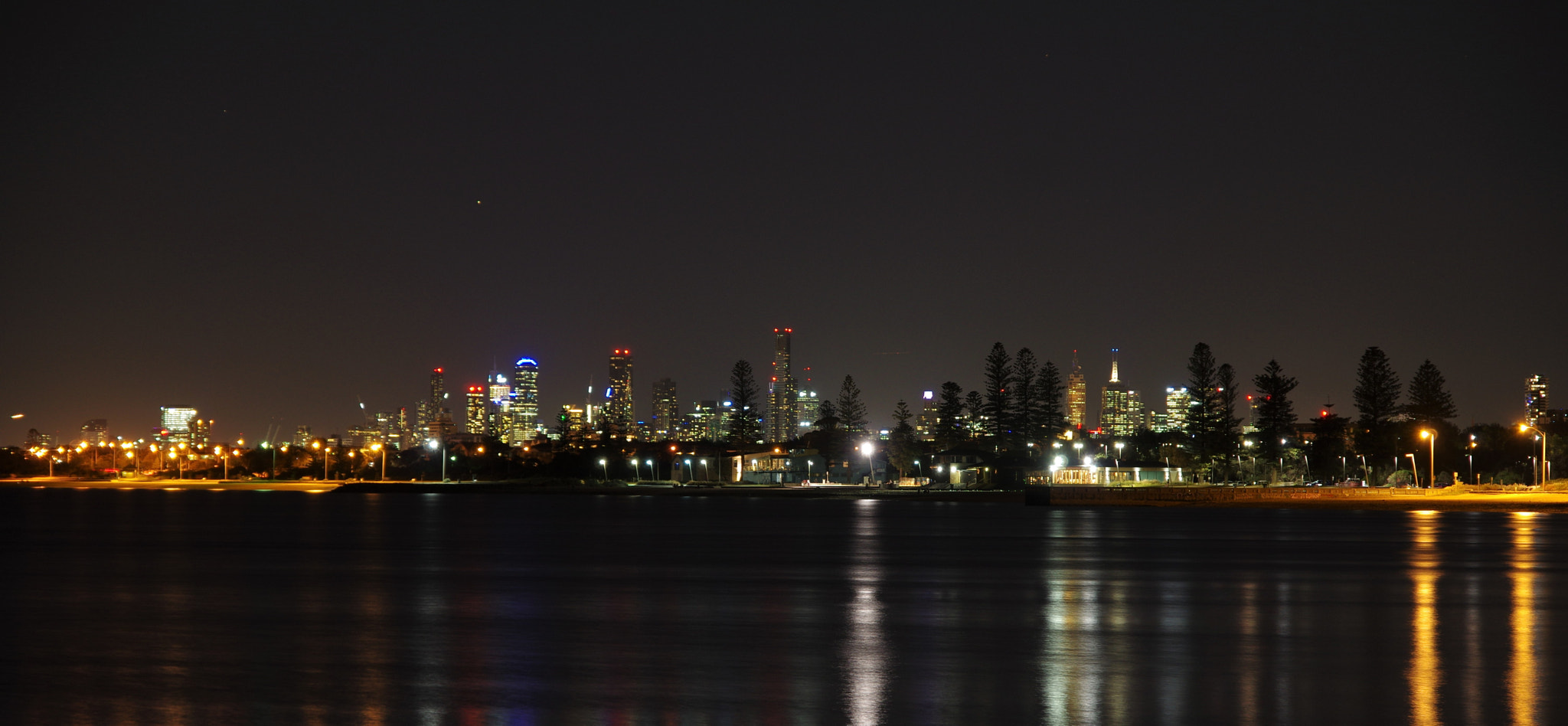 Pentax K-3 sample photo. Melbourne at night photography