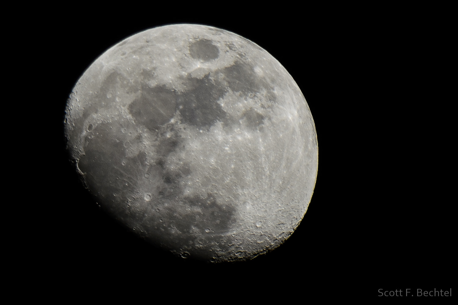 Nikon D500 sample photo. Waxing gibbous 86% (2017-03-08) photography