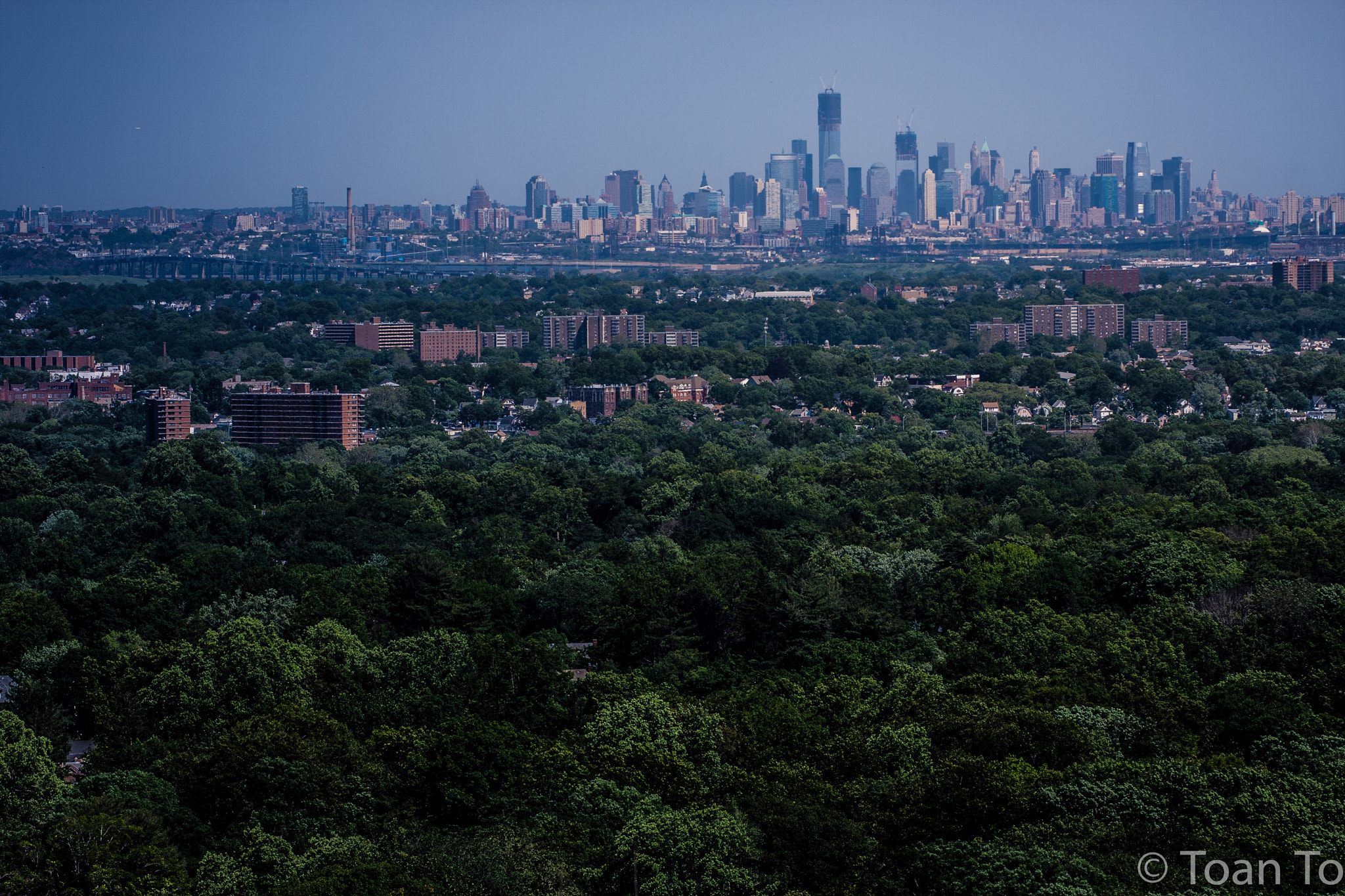 Canon EOS 40D + Canon EF 70-200mm F4L USM sample photo. New york skyline photography