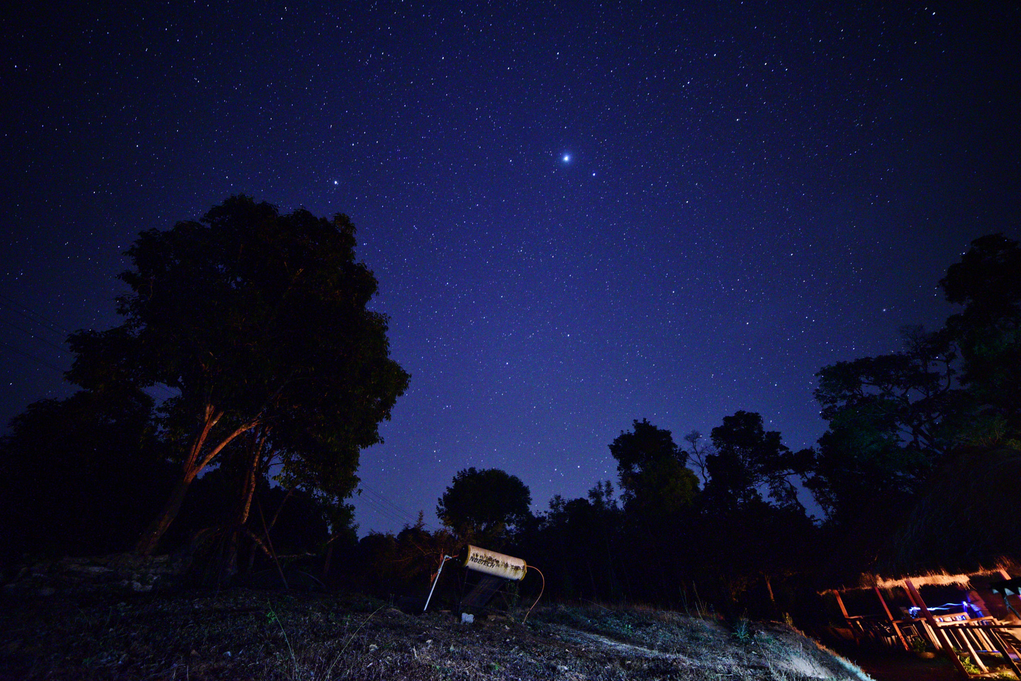Samyang 14mm F2.8 ED AS IF UMC sample photo. When night falls asleep photography