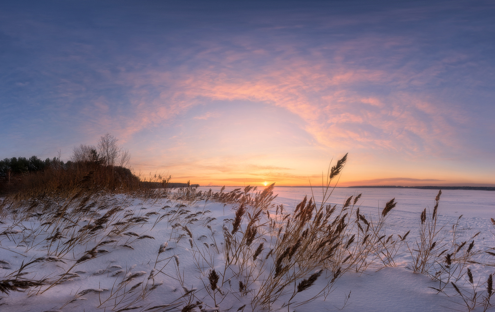 Nikon AF-S Nikkor 14-24mm F2.8G ED sample photo. 588. sunset november day iv photography