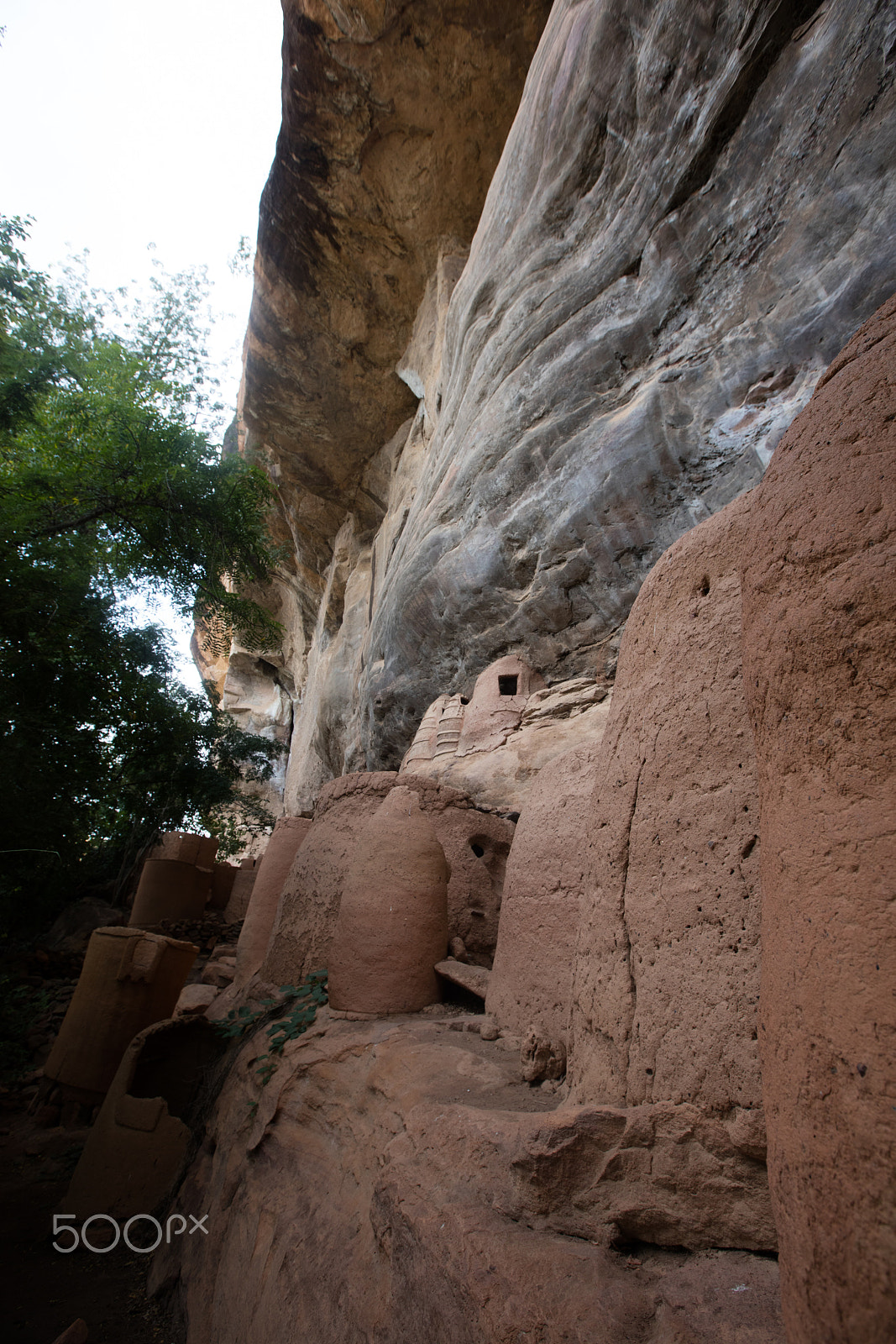 Canon EF 16-35mm F2.8L II USM sample photo. Troglodyte village, burkina faso photography