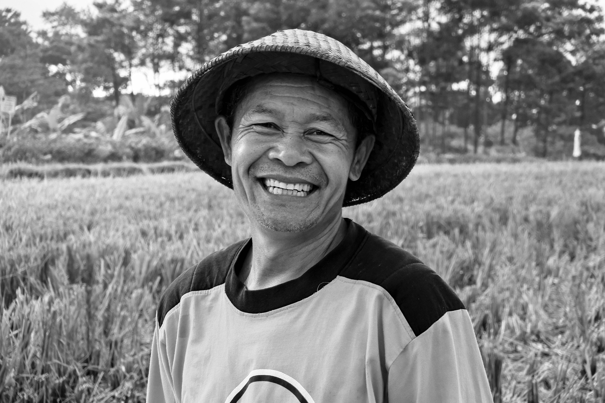 Nikon 1 J5 sample photo. Farmer's smile photography