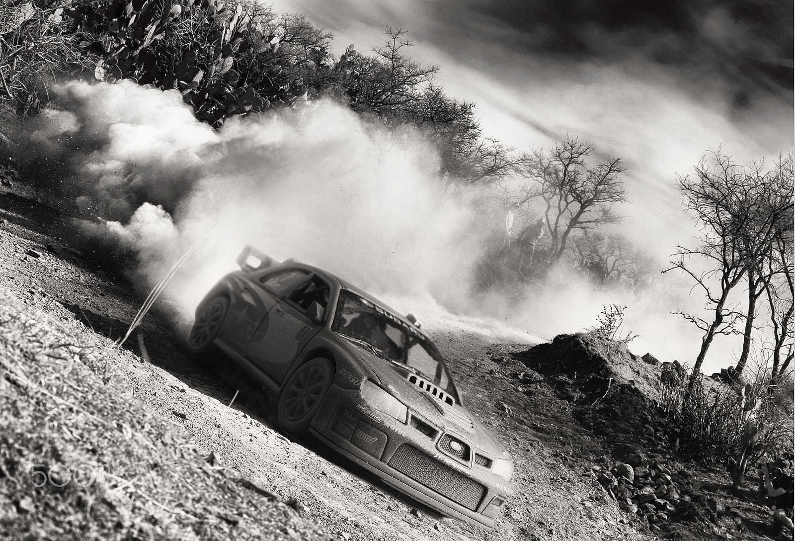 Olympus OM-D E-M10 sample photo. Small toy subaru wrc photography