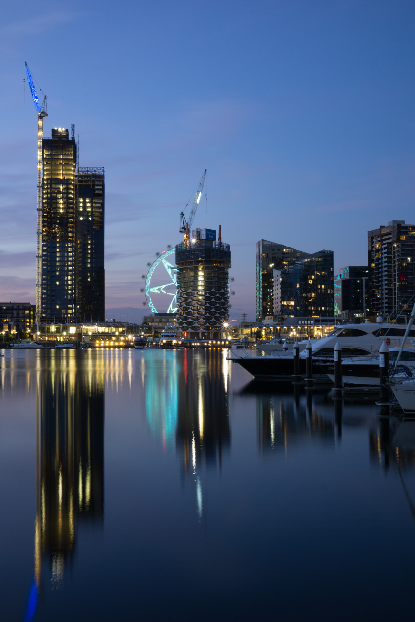Sigma 30mm F2.8 EX DN sample photo. View from docklands, melbourne photography