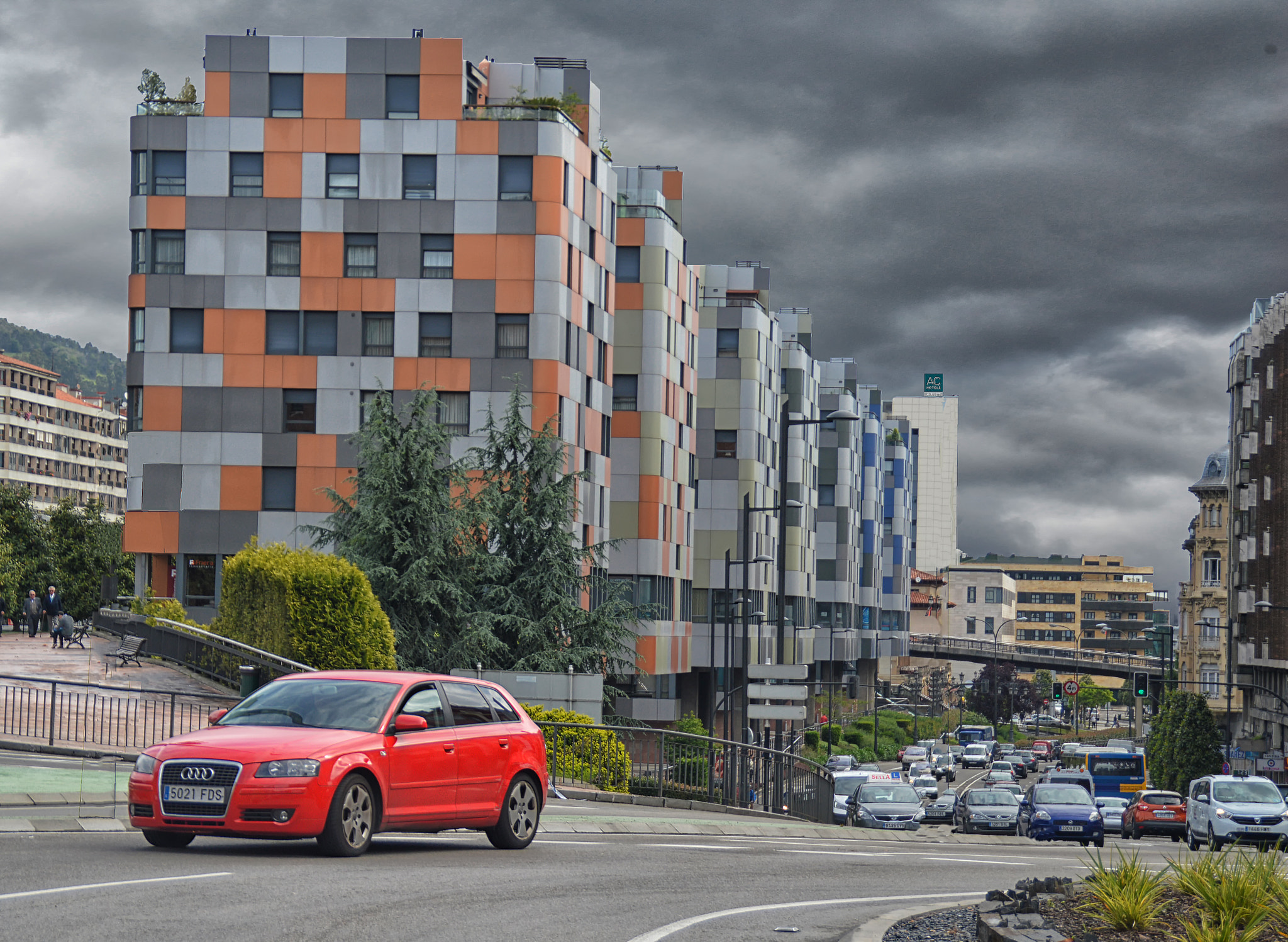 Nikon D3200 sample photo. Edificios ing. marquina iii - oviedo photography