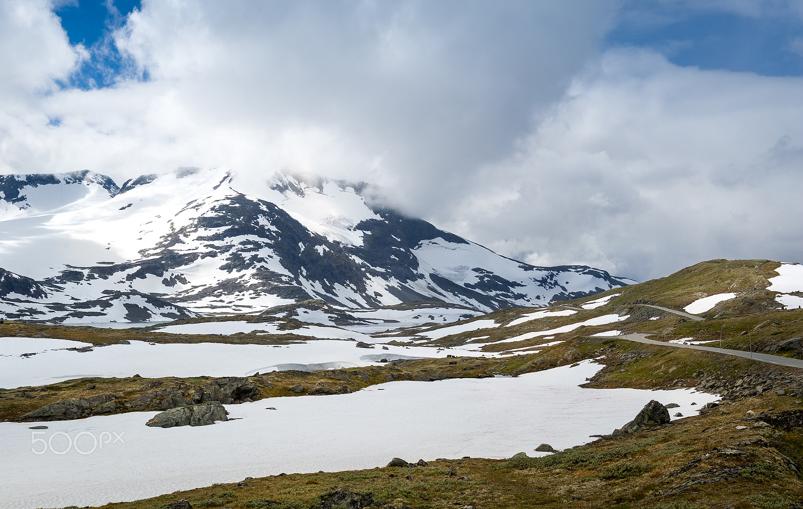 Nikon D3S sample photo. Landscapes of national tourist route of norway, road 55. photography
