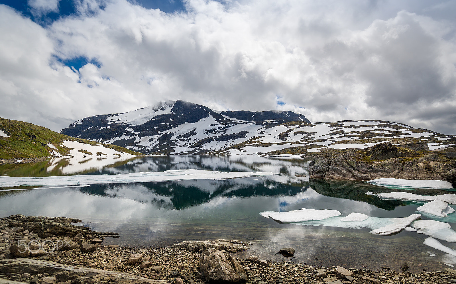Nikon D3S sample photo. Norway high mountain nature photography