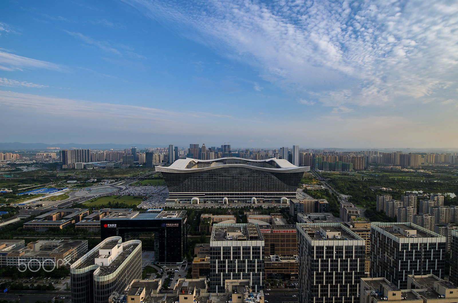 Nikon D5100 + Sigma 12-24mm F4.5-5.6 II DG HSM sample photo. Chengdu global center photography