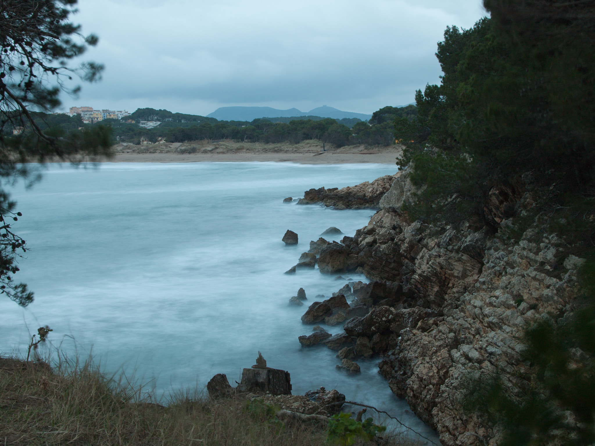 Panasonic Lumix DMC-L10 sample photo. Cloudy empuries photography