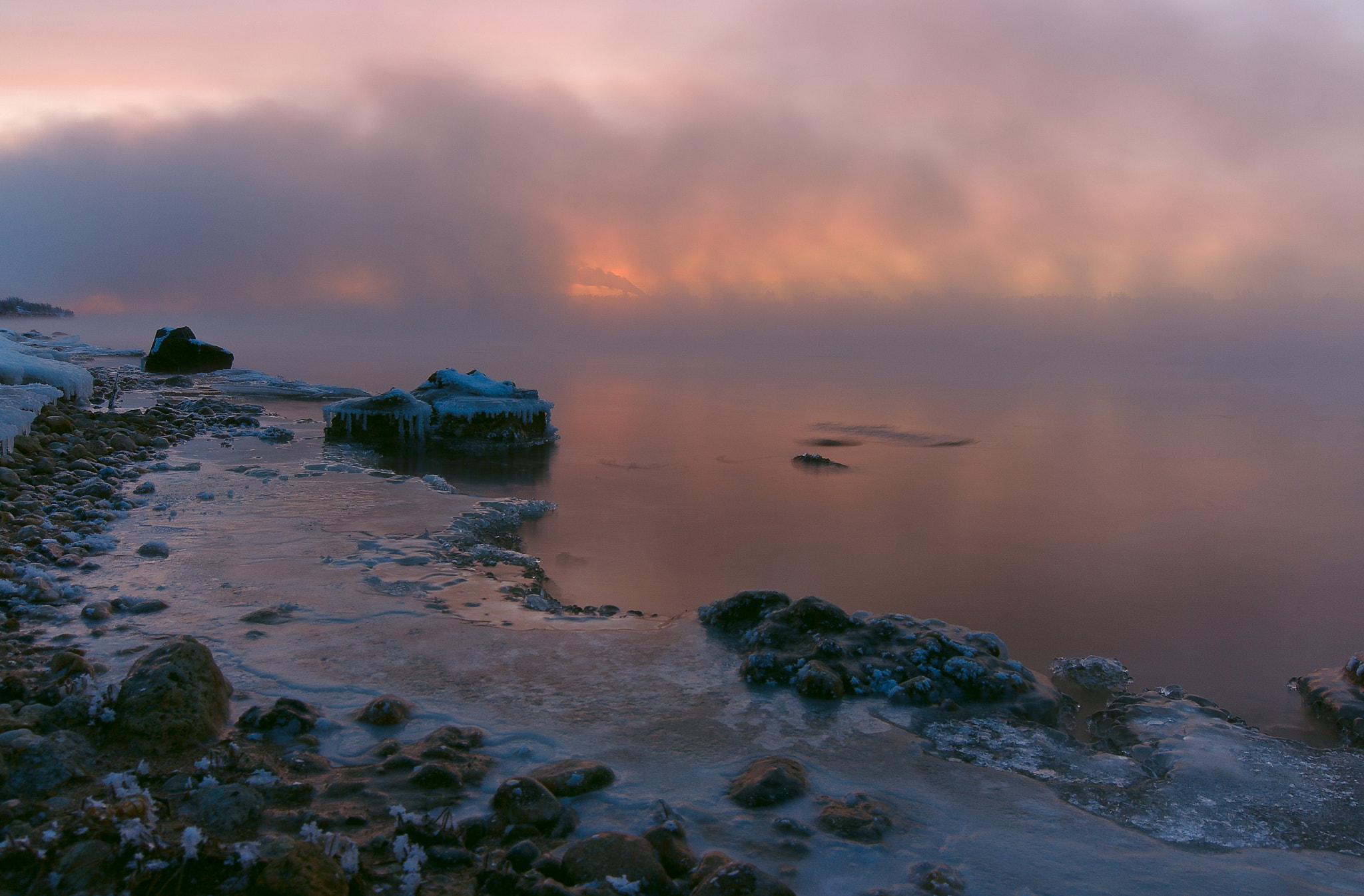 Tokina AT-X Pro 12-24mm F4 (IF) DX sample photo. Туманное зимнее утро / a misty winter morning photography
