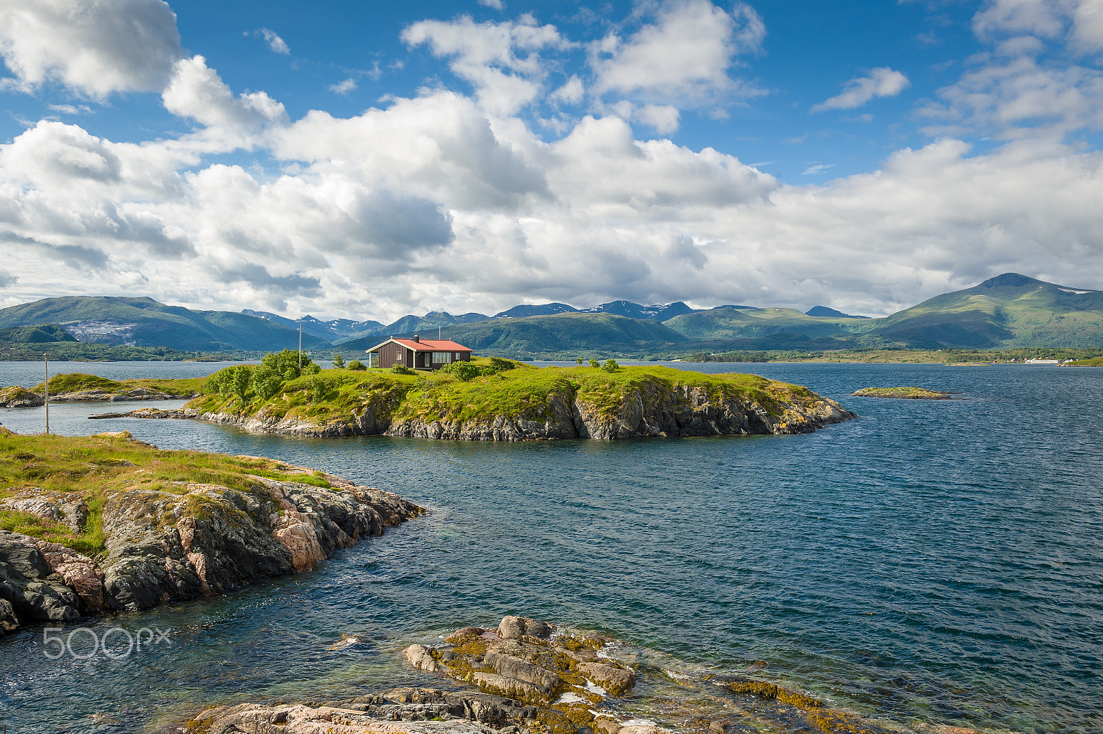 Nikon D3S sample photo. Landscapes of atlantic road, norway photography