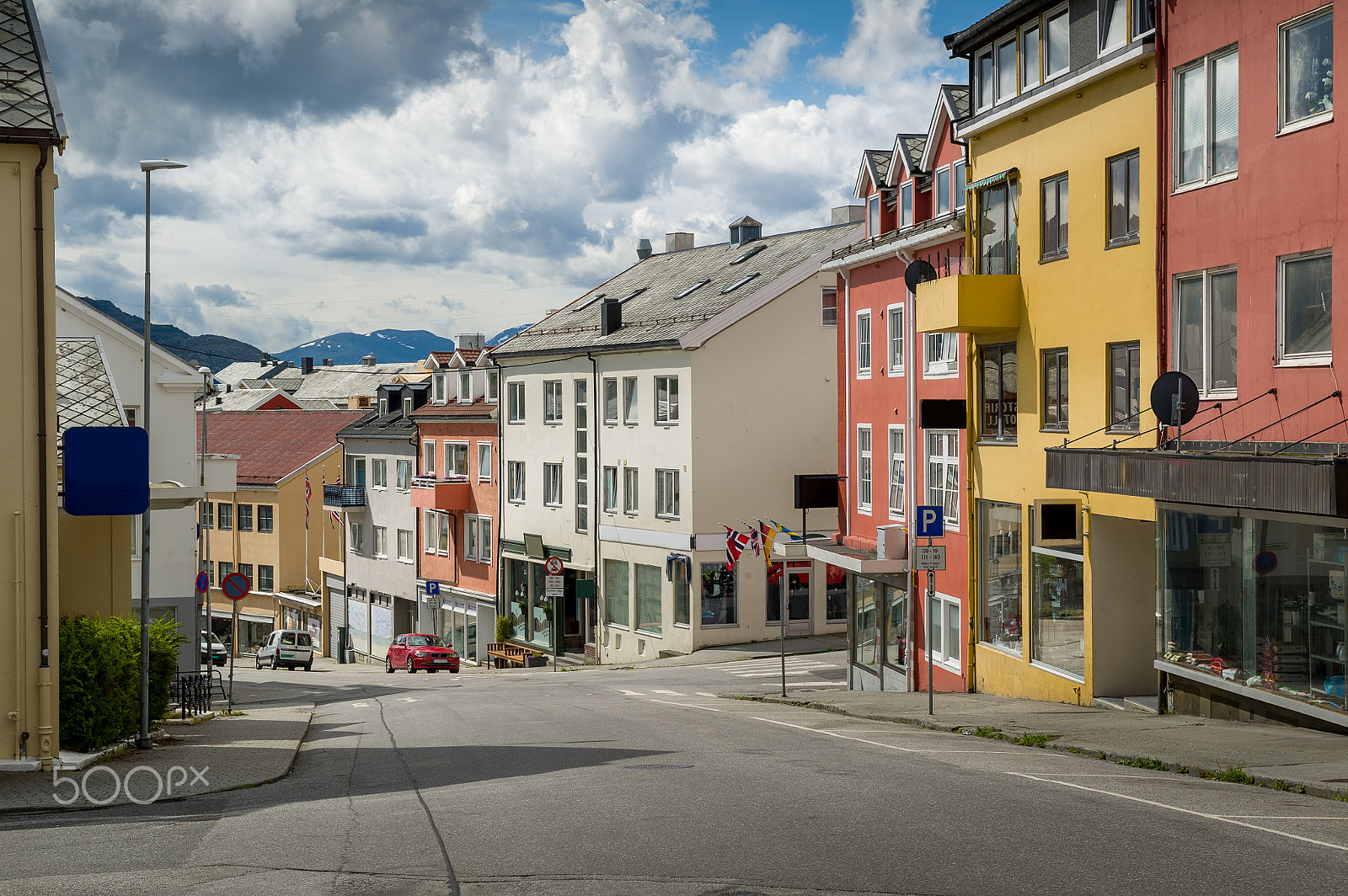 Nikon D3S sample photo. Kristiansund streets, norway. photography