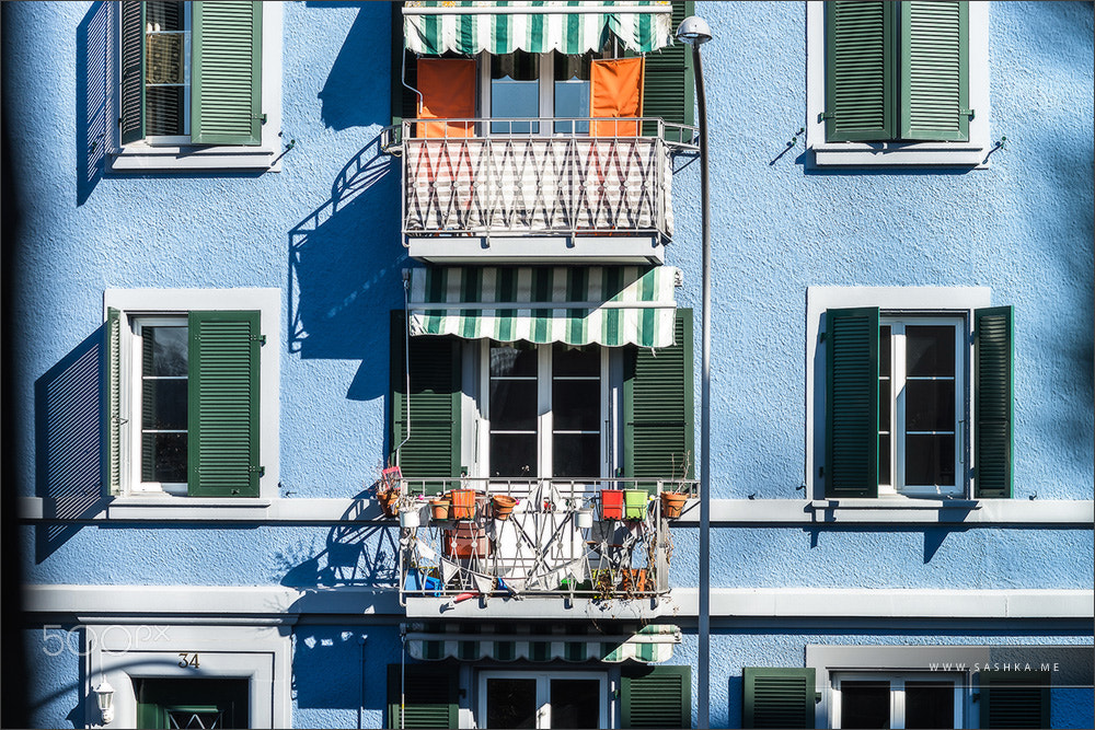 Sony a99 II sample photo. Classic city architecture of switzerland street view photography