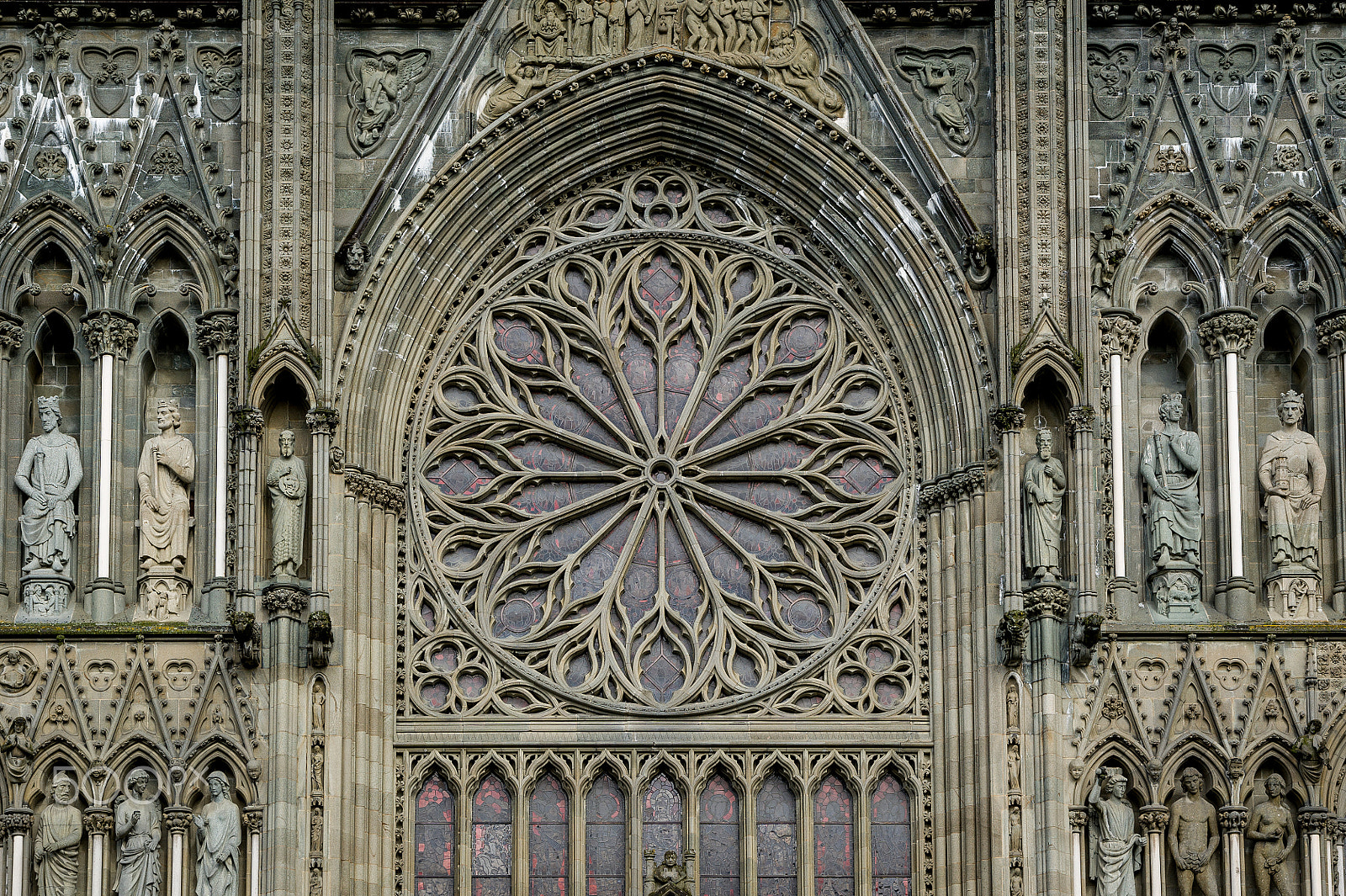 Nikon D3S sample photo. Nidarosdomen cathedral in trondheim, norway. photography