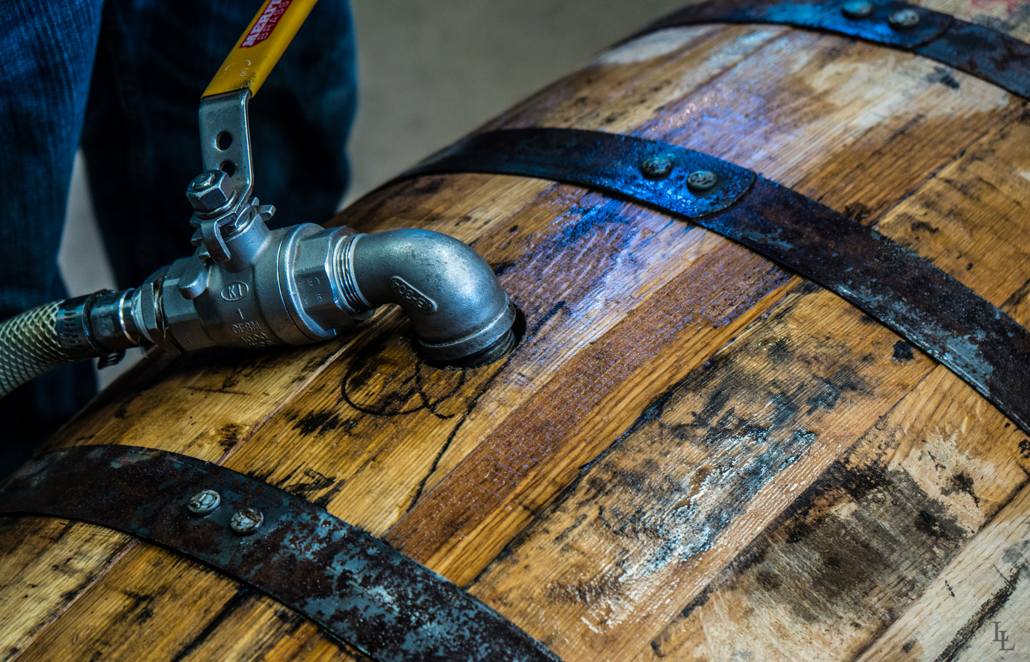 Sony a6300 sample photo. Jim beam, the bourbon making process. photography