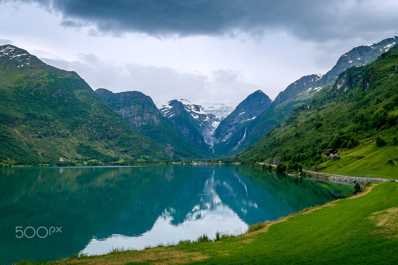 Nikon AF-S Nikkor 16-35mm F4G ED VR sample photo. Oldevatnet fjord, norway. photography