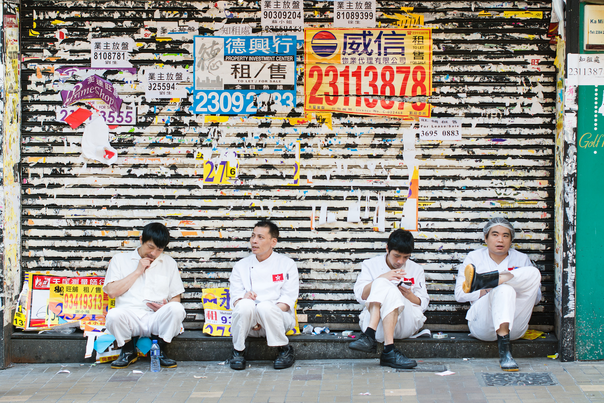 Sigma 50mm F1.4 EX DG HSM sample photo. Chef break photography