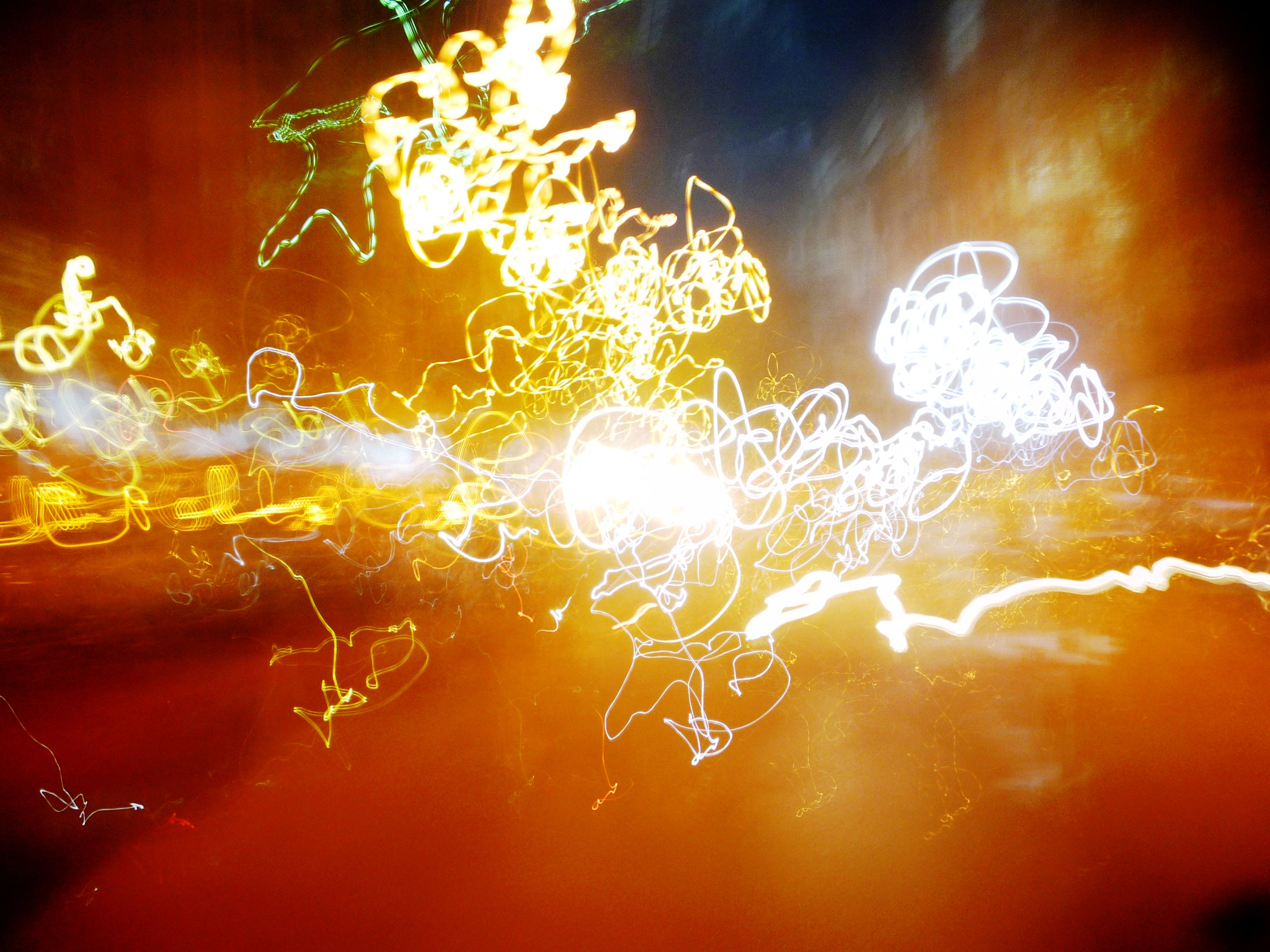 Panasonic DMC-LZ10 sample photo. Light trails photography